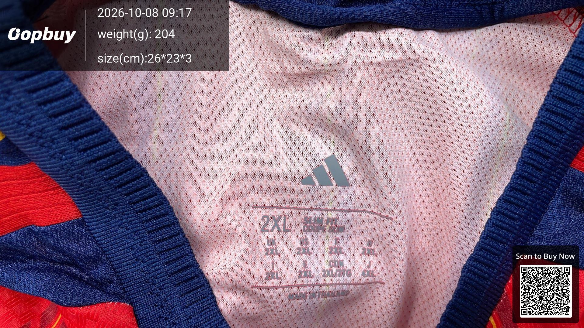 Foto QC 7 de adidas x Spain 2026 Away 2-Star Lamine Yamal #19 Jersey White