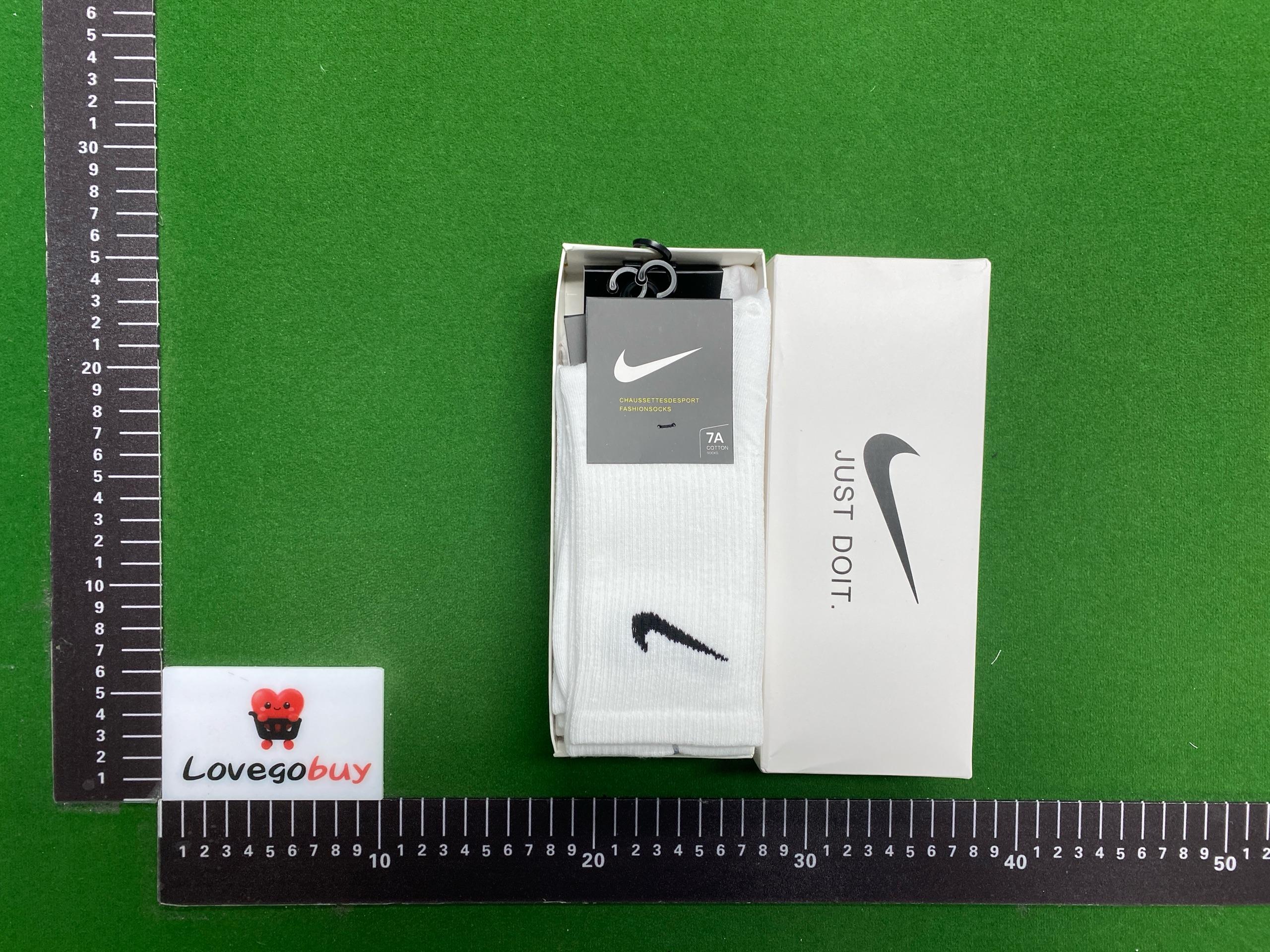 Foto QC 4 de Nike Everyday Lightweight Crew Socks Dri-FIT Black White