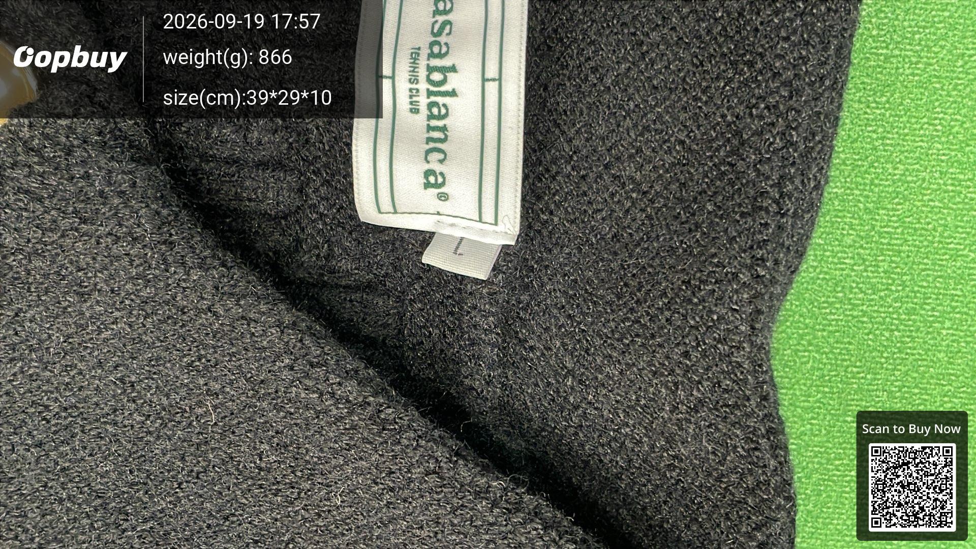 Foto QC 5 de Casablanca Casa Sport Sweater Fluffy Knit Polo Multicolor