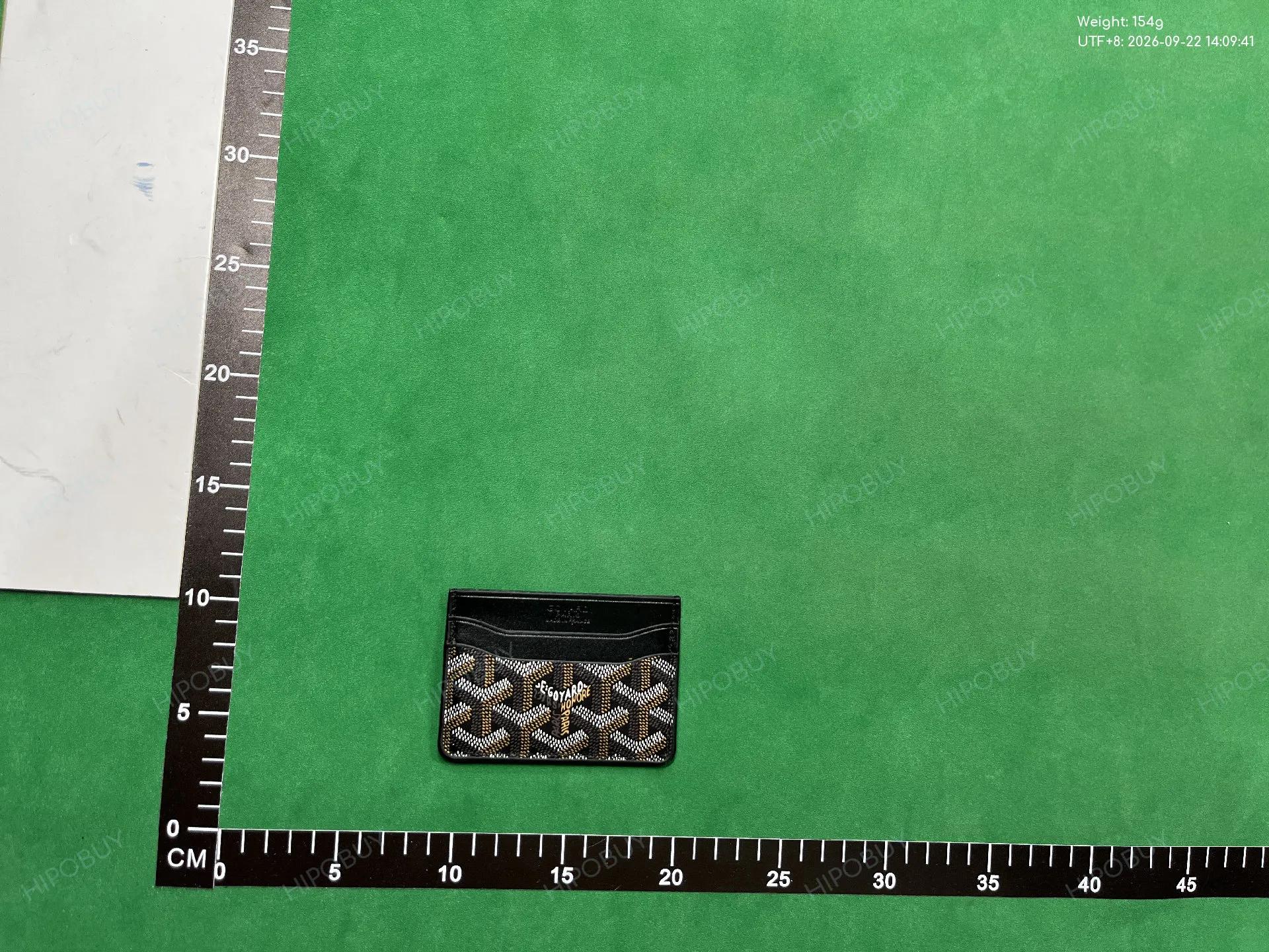 Foto QC 4 de Goyard Matignon GM Wallet Goyardine Blue
