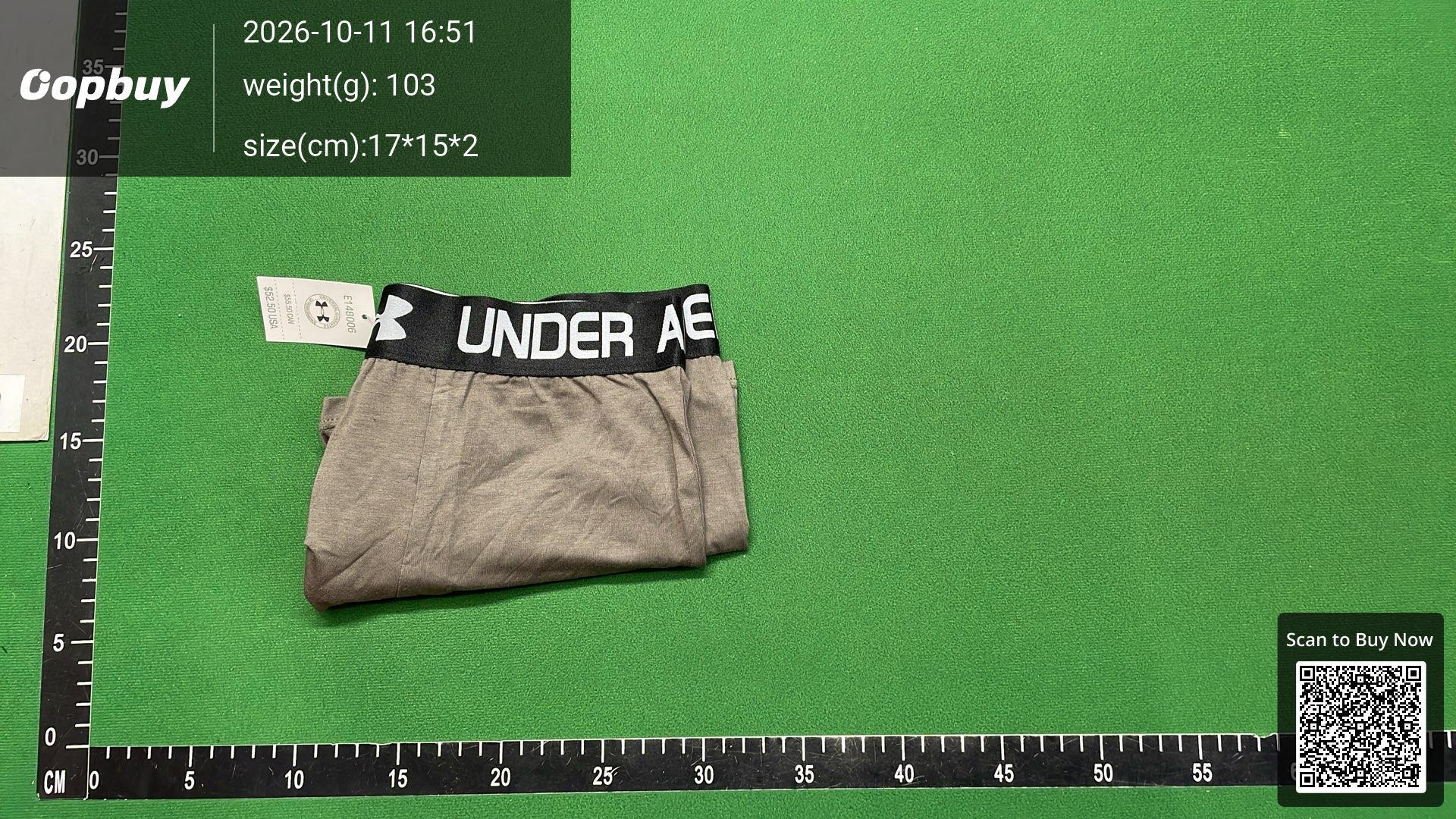 Foto QC 8 de Under Armour Underwear Boxer Briefs Grey