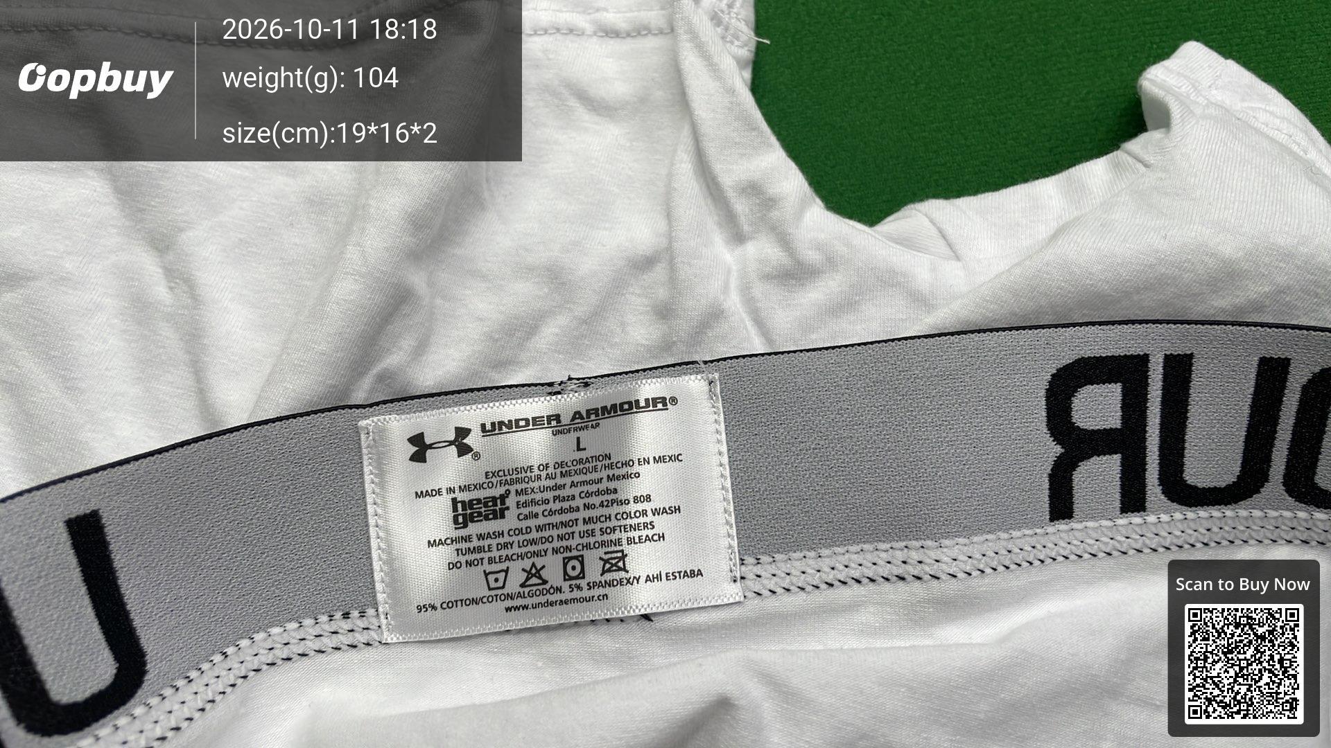 Foto QC 1 de Under Armour Underwear Boxer Briefs Grey