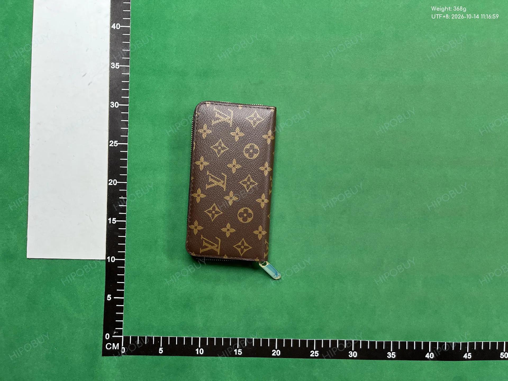 Foto QC 4 de Louis Vuitton Zippy Wallet Monogram Canvas Brown
