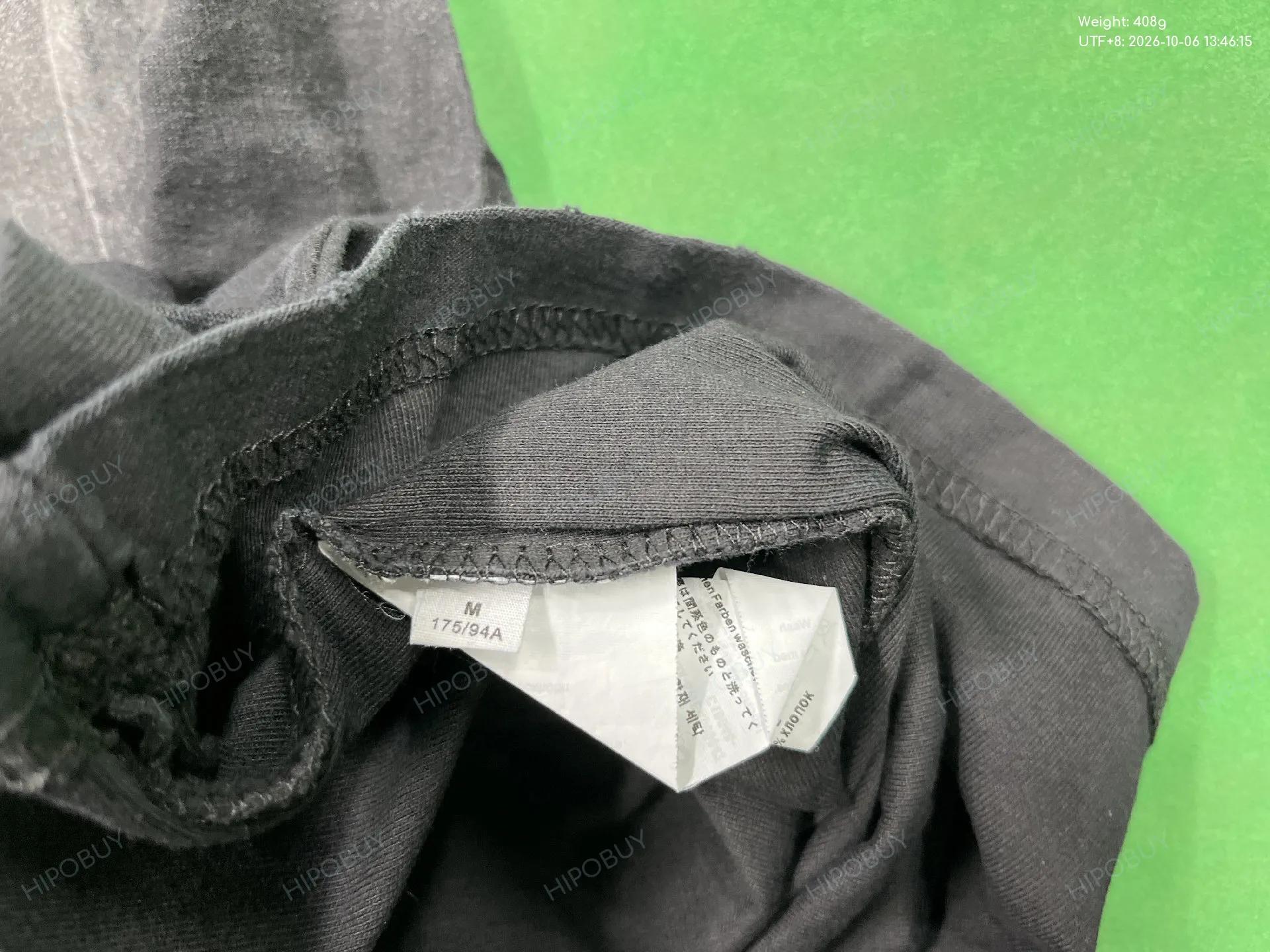 Foto QC 1 de Acne Studios T-shirt Stockholm 1996 Distressed Long-sleeve White