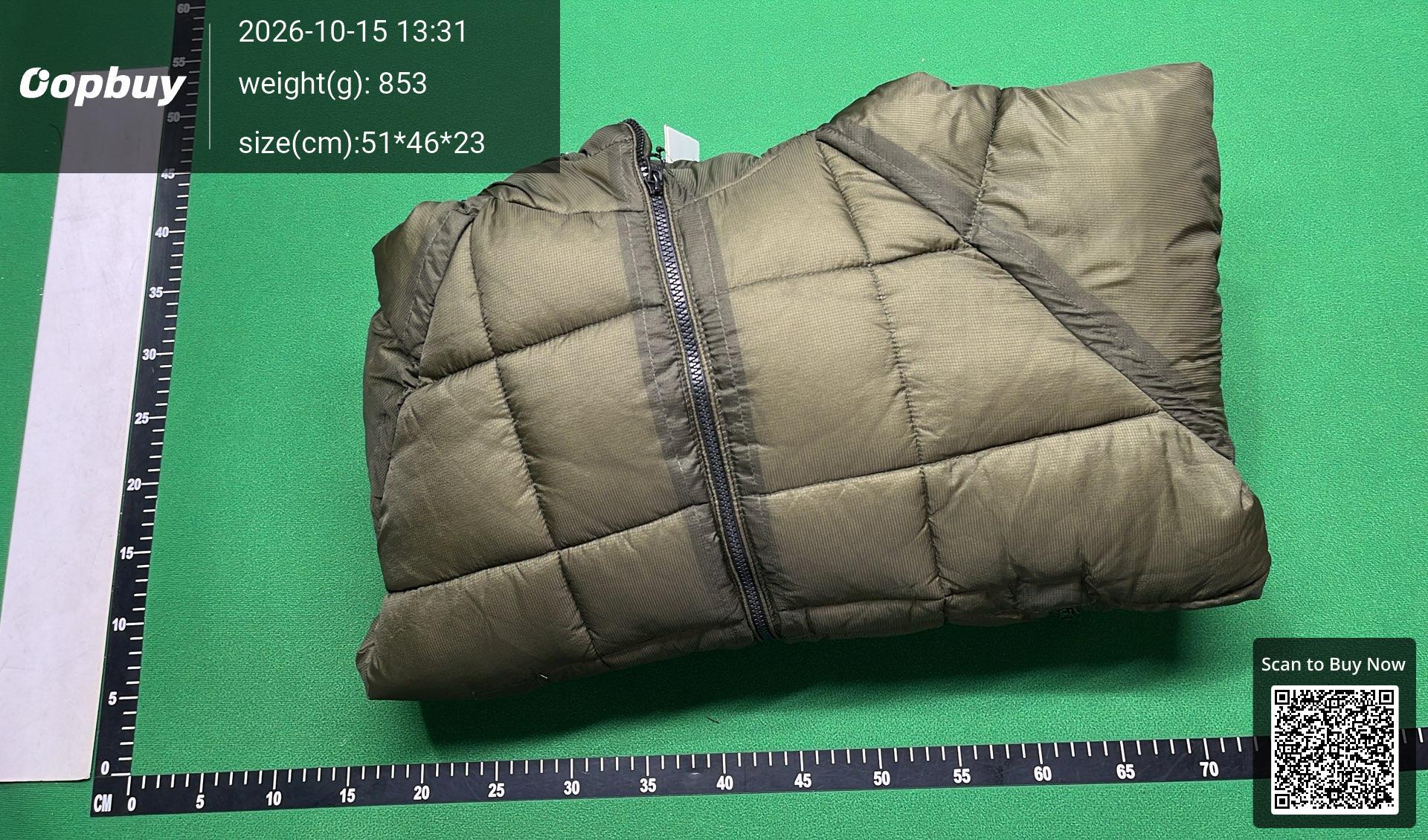 Foto QC 8 de C.P. Company Goggle Hooded Puffer Jacket Dark Green