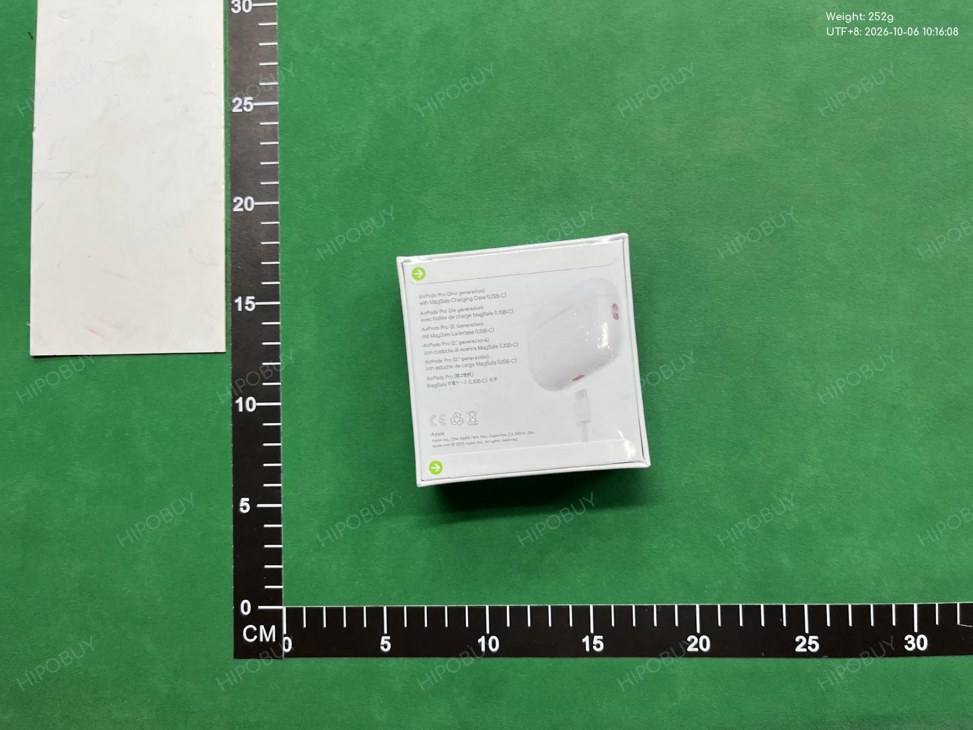 Foto QC 5 de Apple AirPods Pro 3 MagSafe Charging Case (USB-C) White