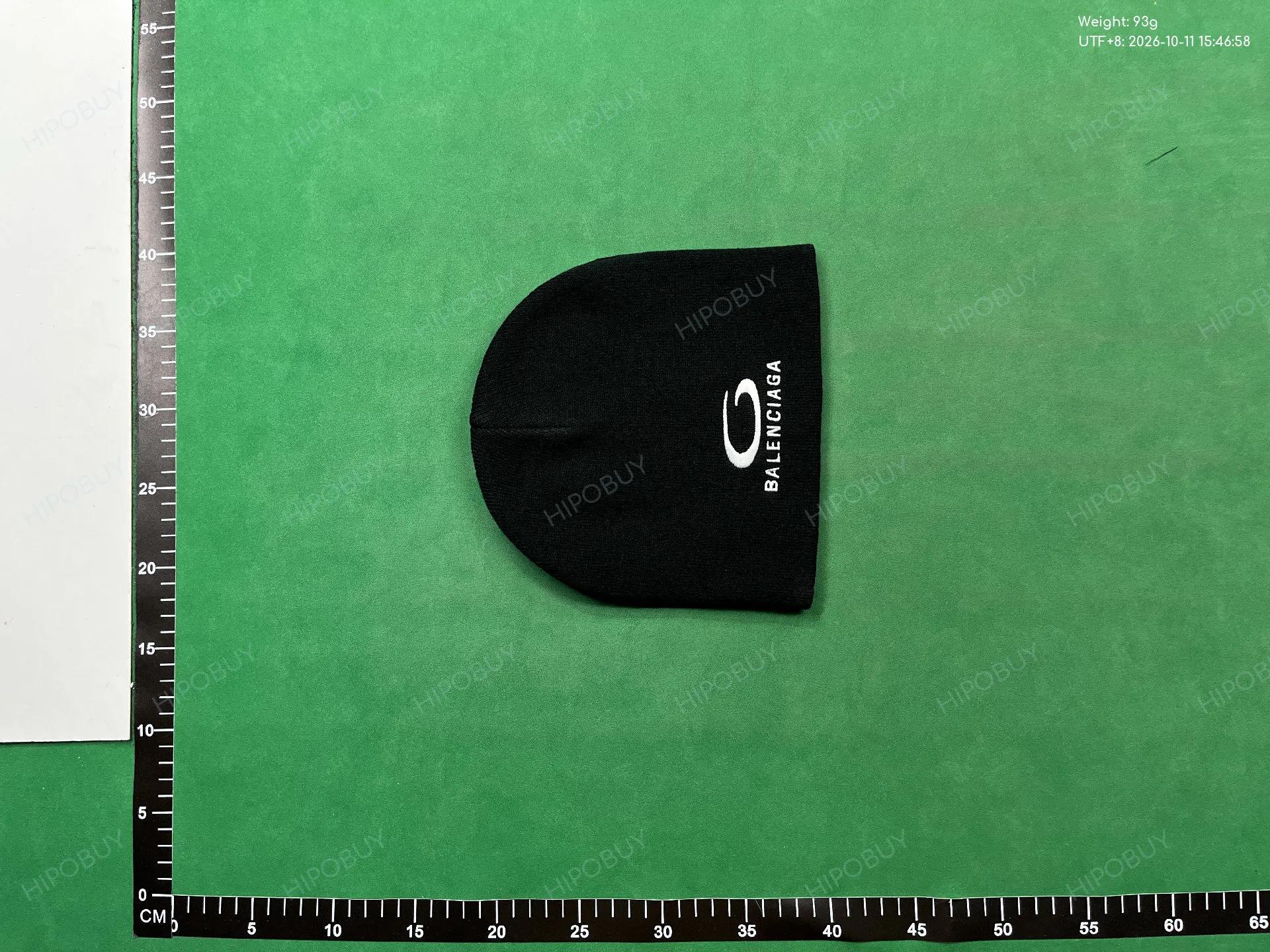 Foto QC 3 de Balenciaga 3B Sports Icon Beanie Black