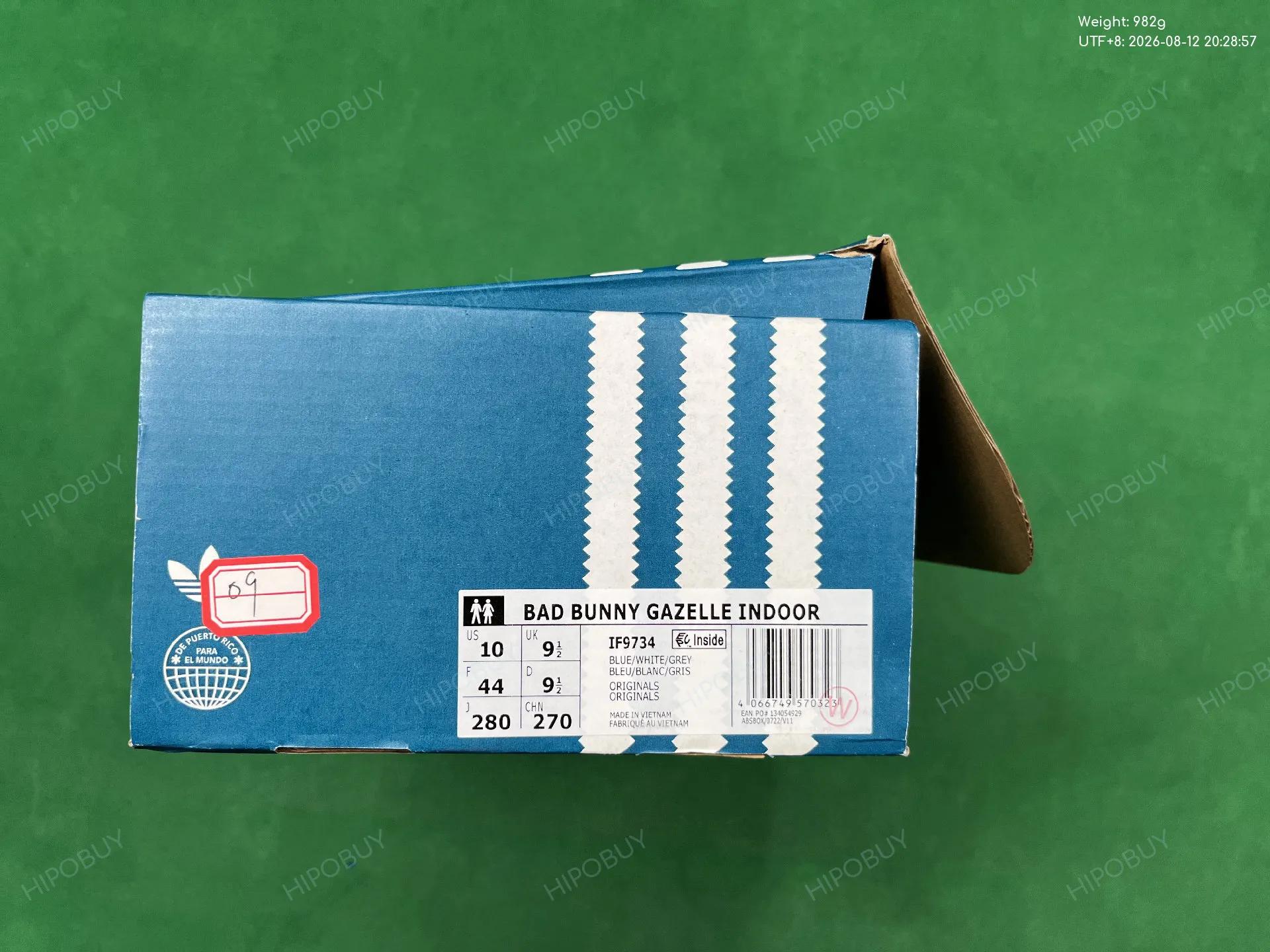 Foto QC 2 de adidas Gazelle Indoor Bad Bunny Benito IF9734
