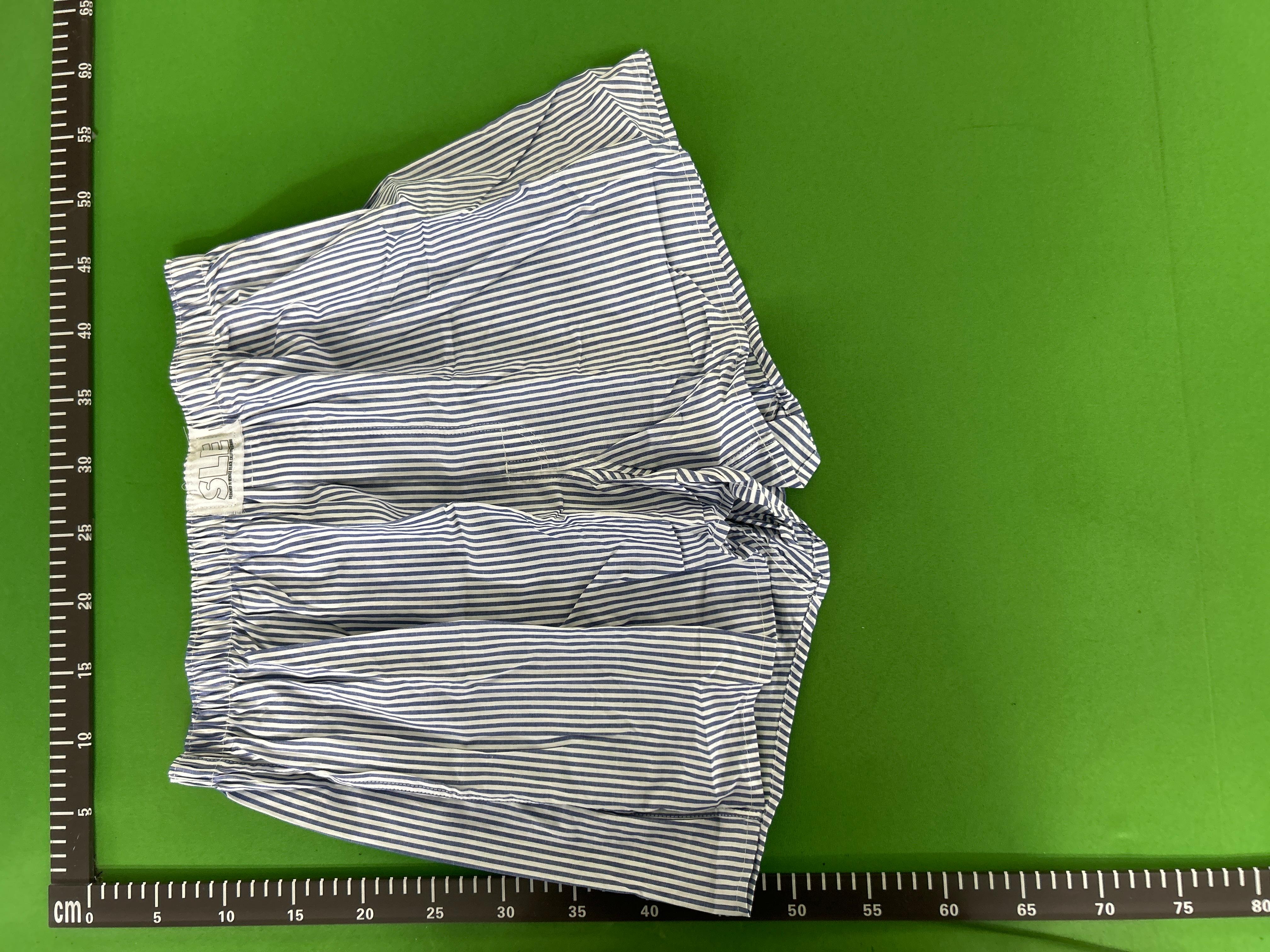 Foto QC 2 de ERL Underwear Cotton Checked Boxer Shorts Grey