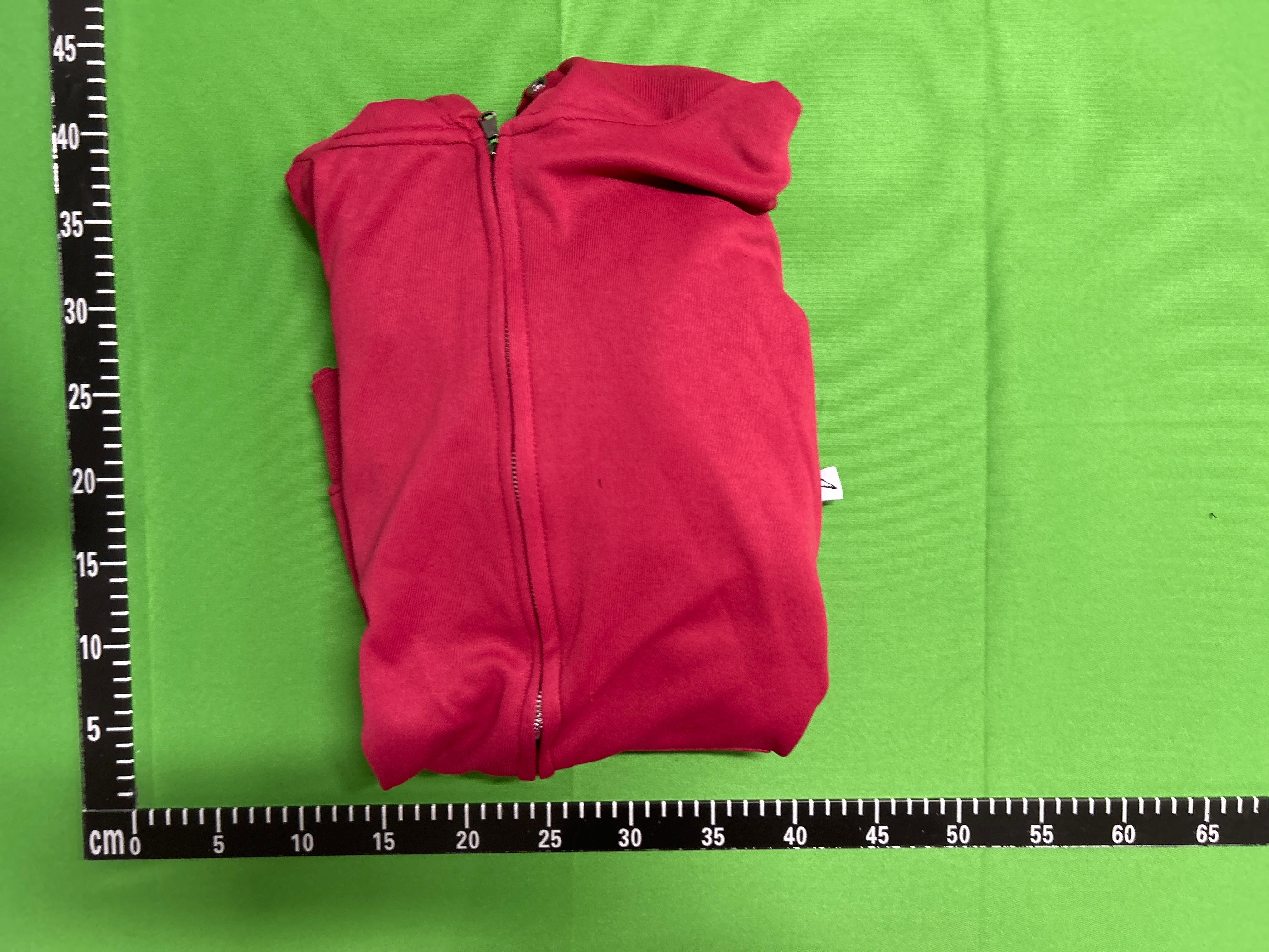 Foto QC 1 de Aimé Leon Dore Full Zip Hooded Jacket Fleece Maroon