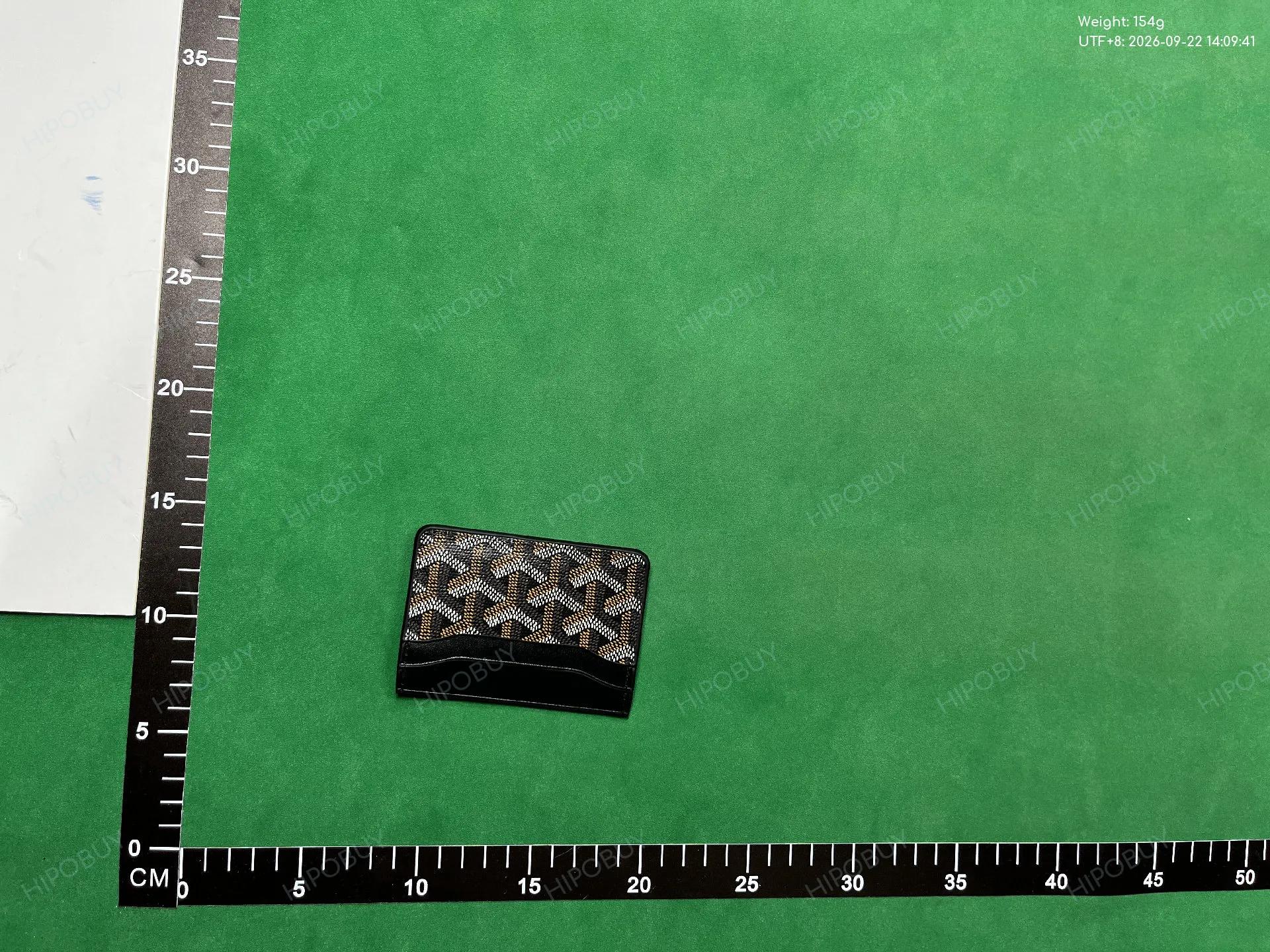 Foto QC 5 de Goyard Matignon GM Wallet Goyardine Blue
