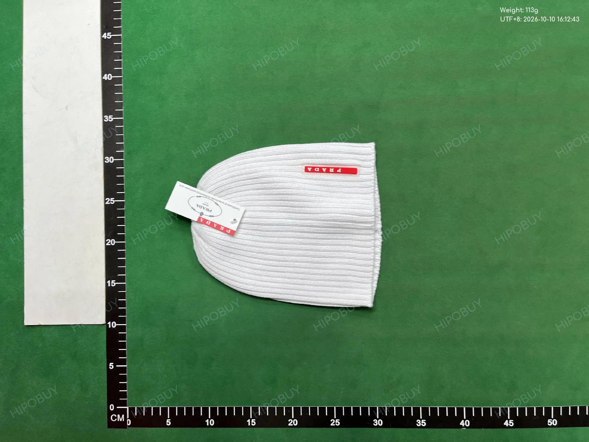 Foto QC 6 de Prada Linea Rossa Beanie Brown