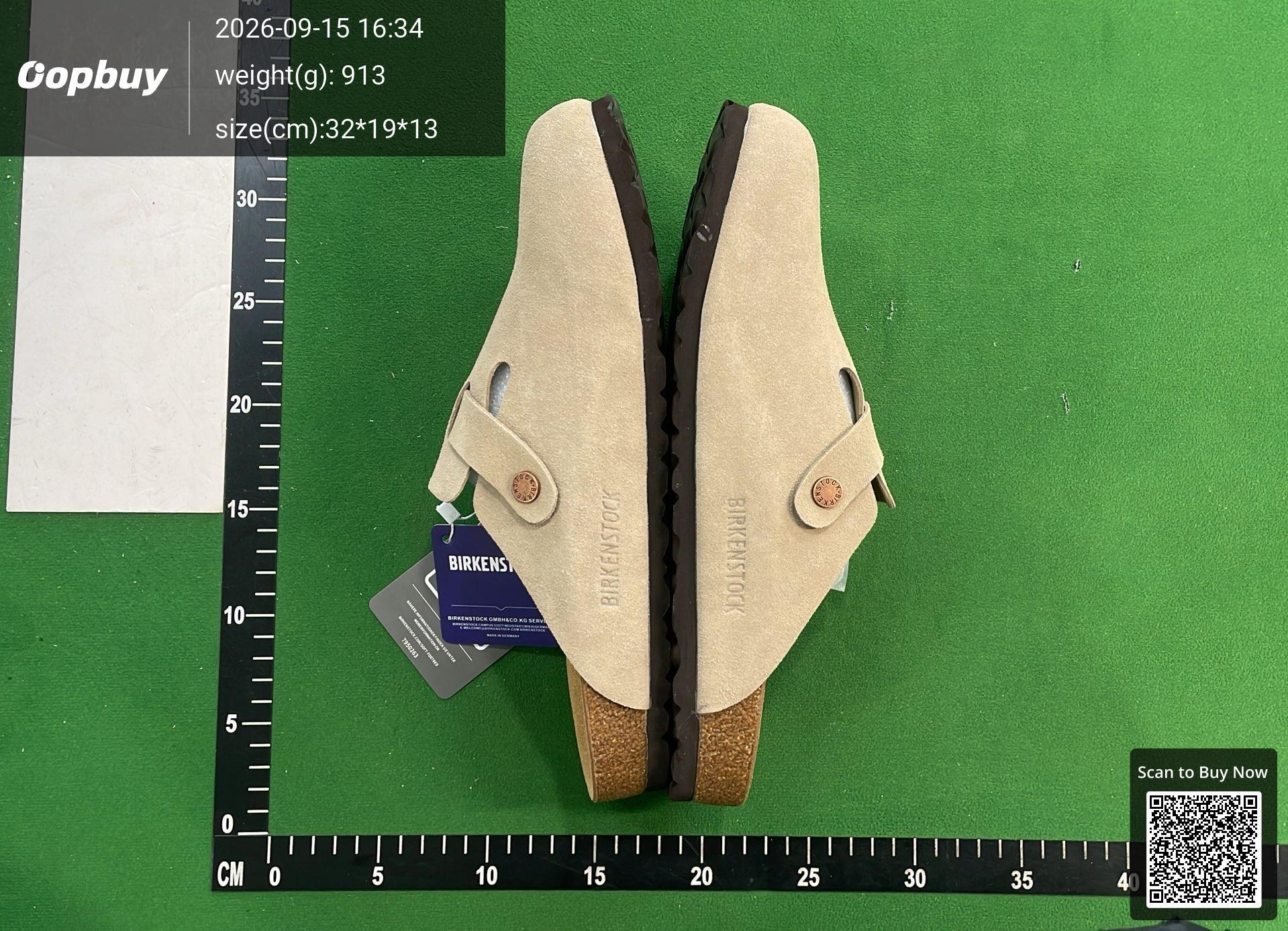 Foto QC 8 de Birkenstock Boston Suede Leather Taupe