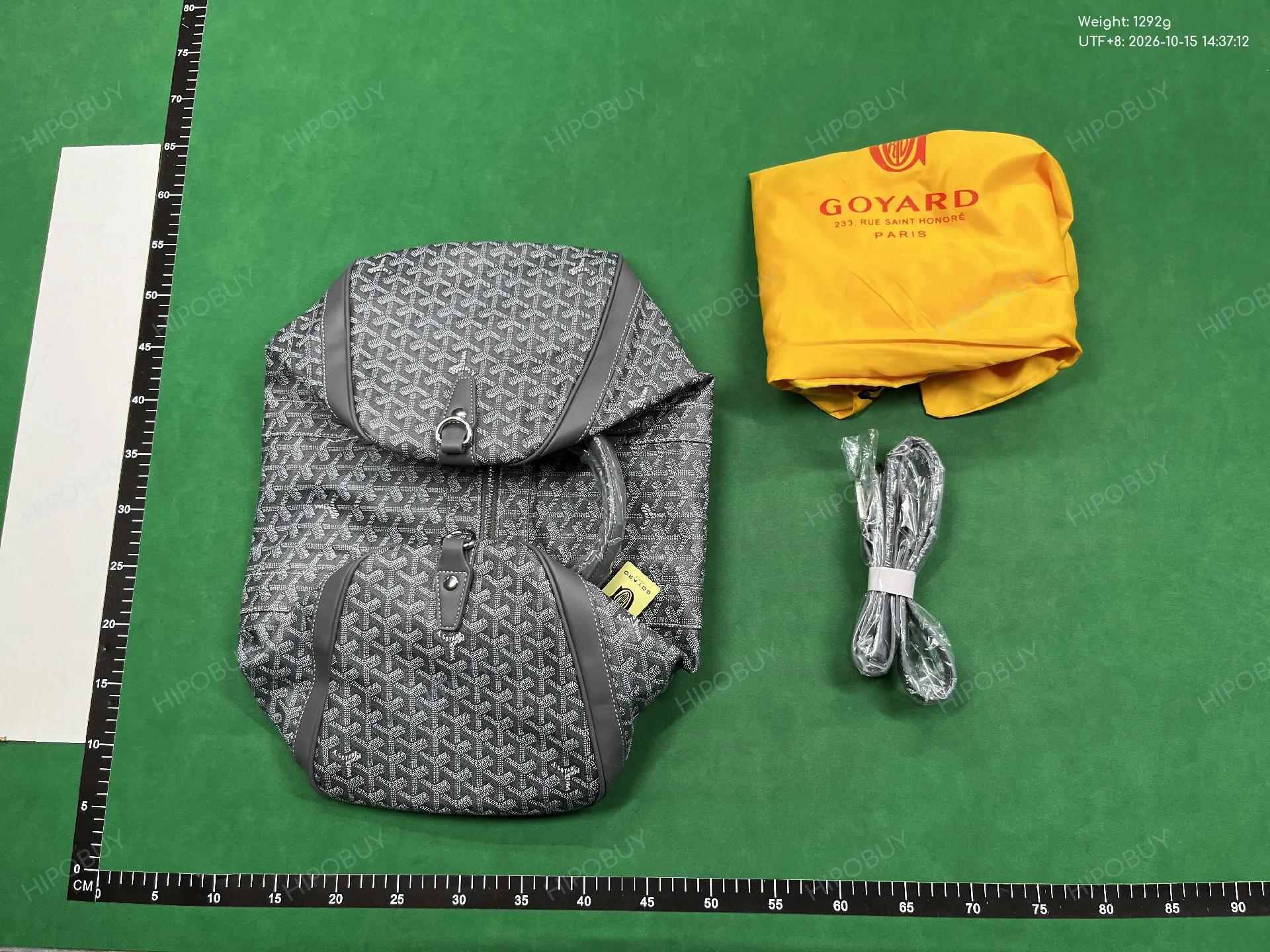 Foto QC 3 de Goyard Boeing 45 Black Goyardine Canvas