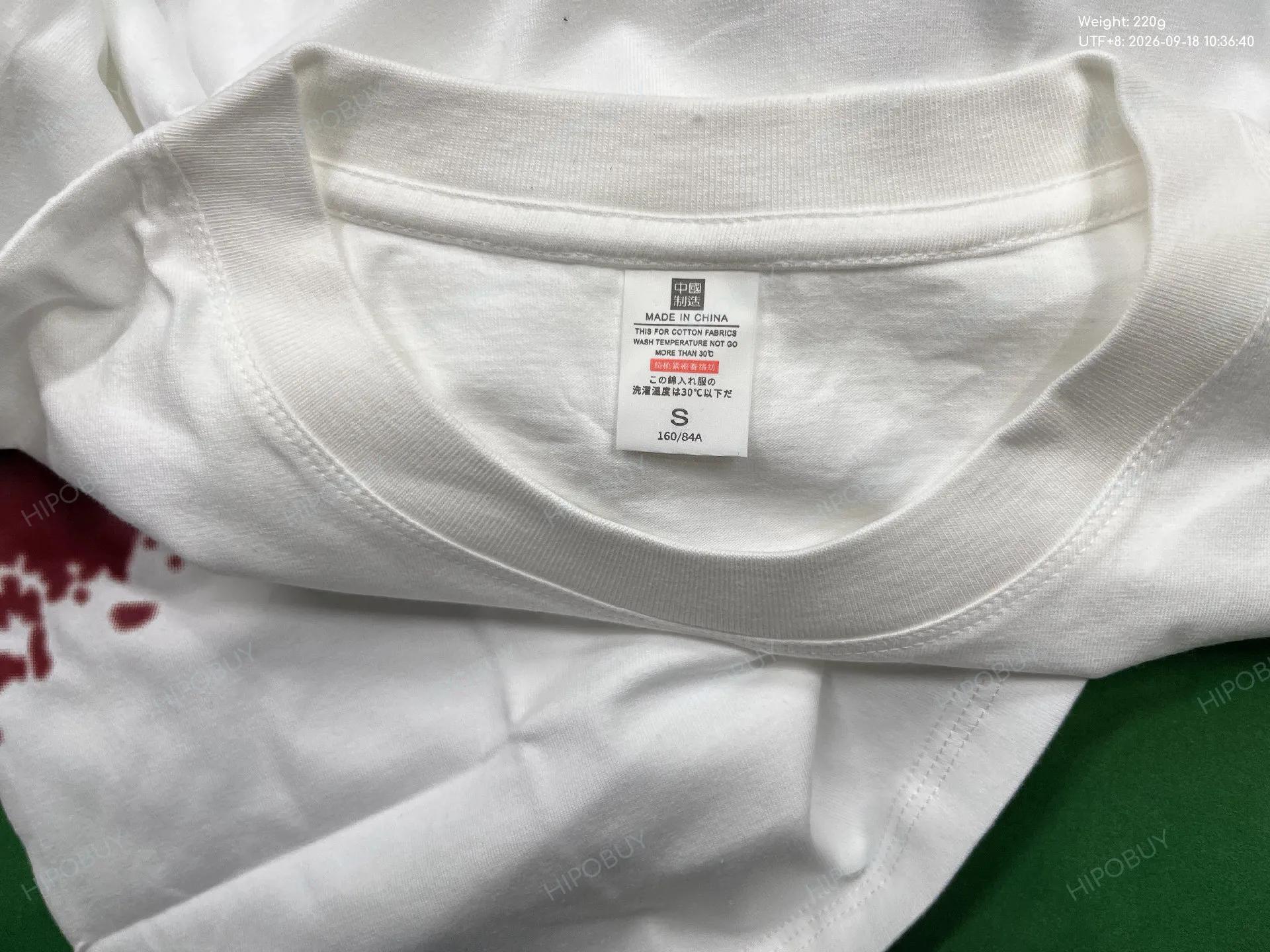 Foto QC 5 de Other T-shirt I'm Fine Print White