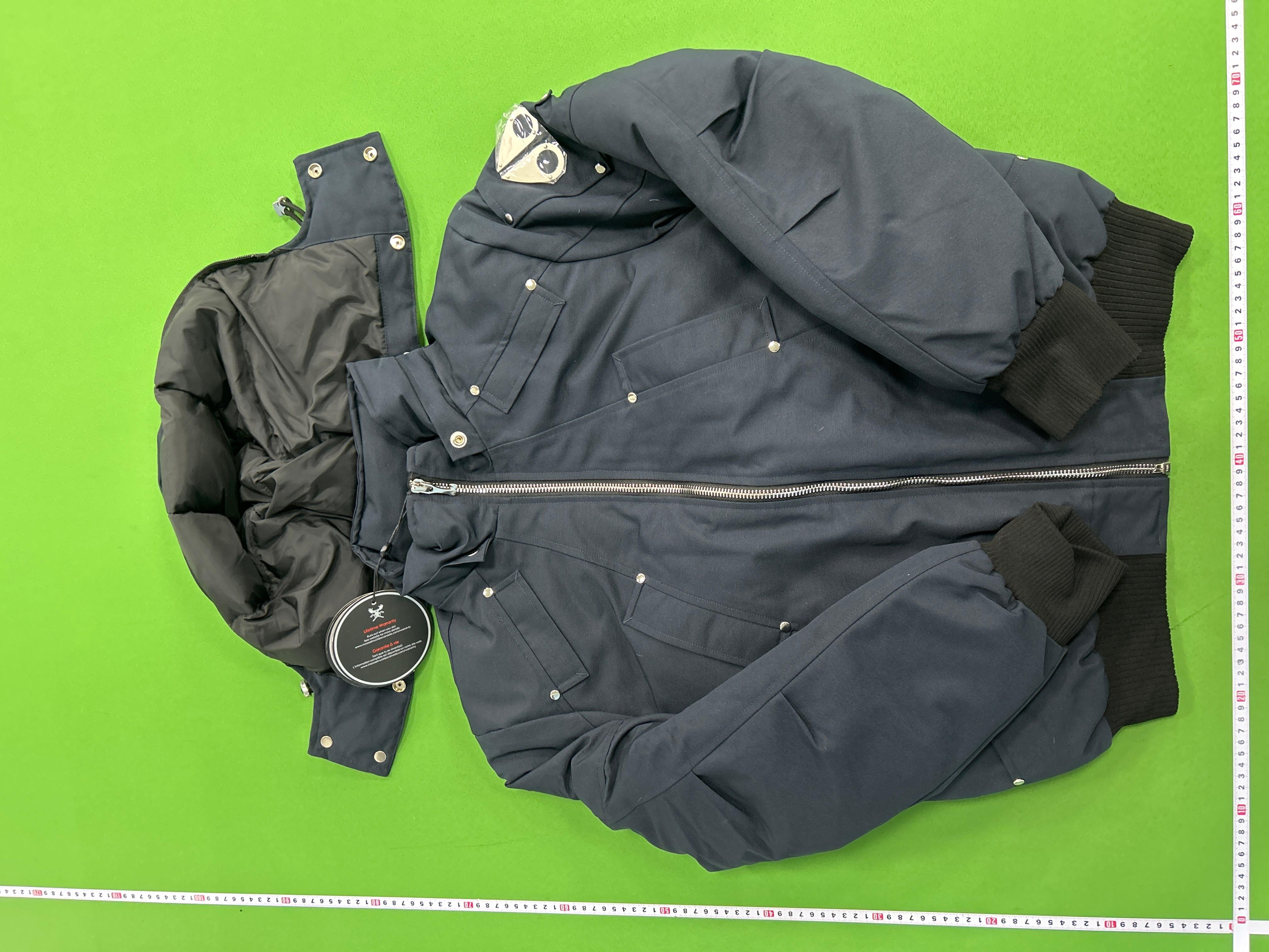 Foto QC 6 de Moose Knuckles 3Q Bomber Jacket Down Fox Fur Black