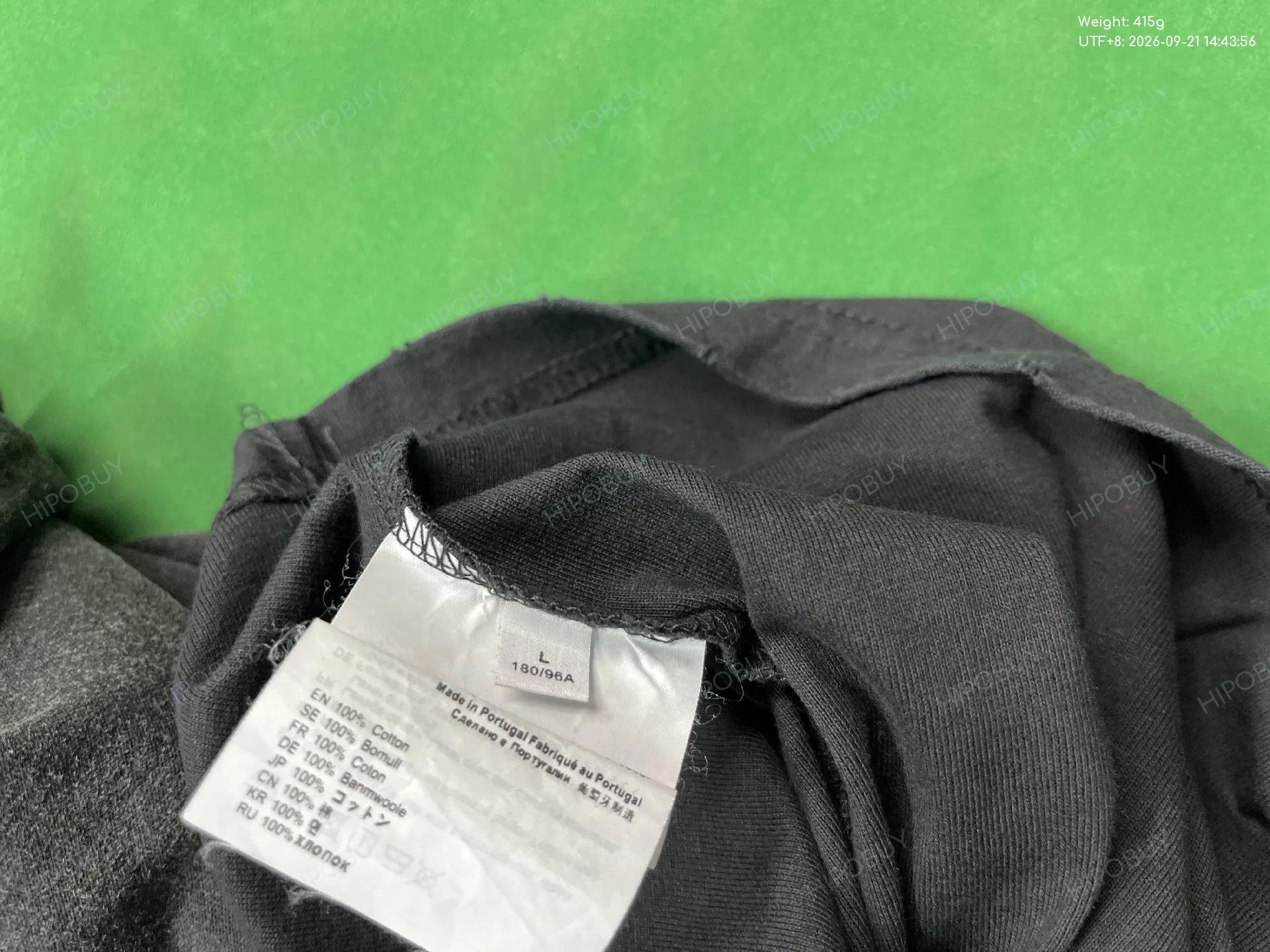 Foto QC 5 de Acne Studios T-shirt Stockholm 1996 Distressed Long-sleeve White