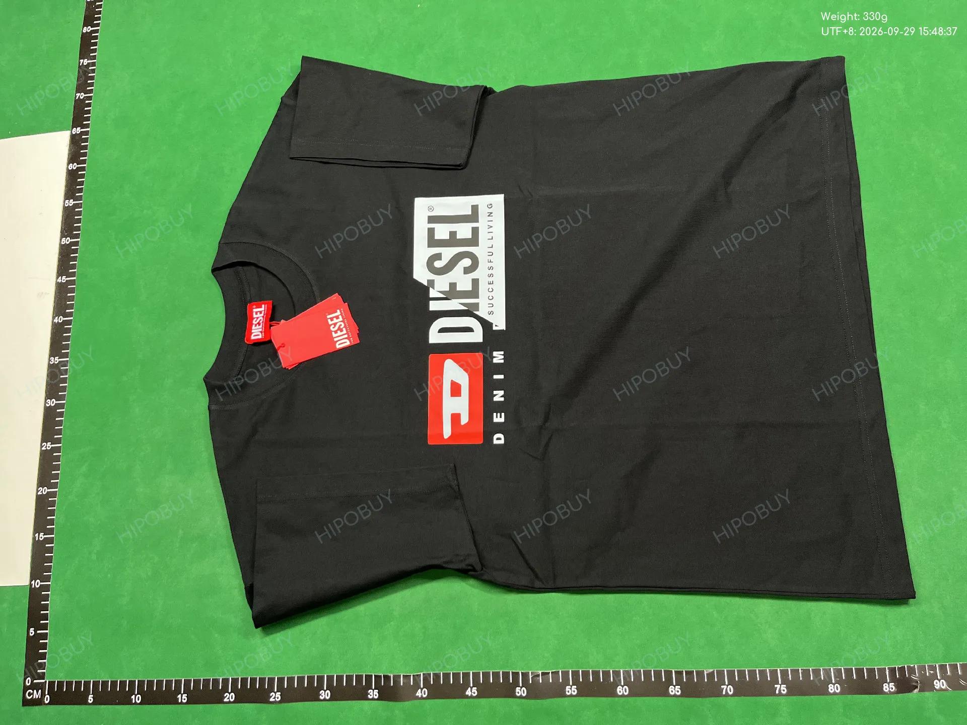Foto QC 2 de Diesel T-shirt Logo Print Black