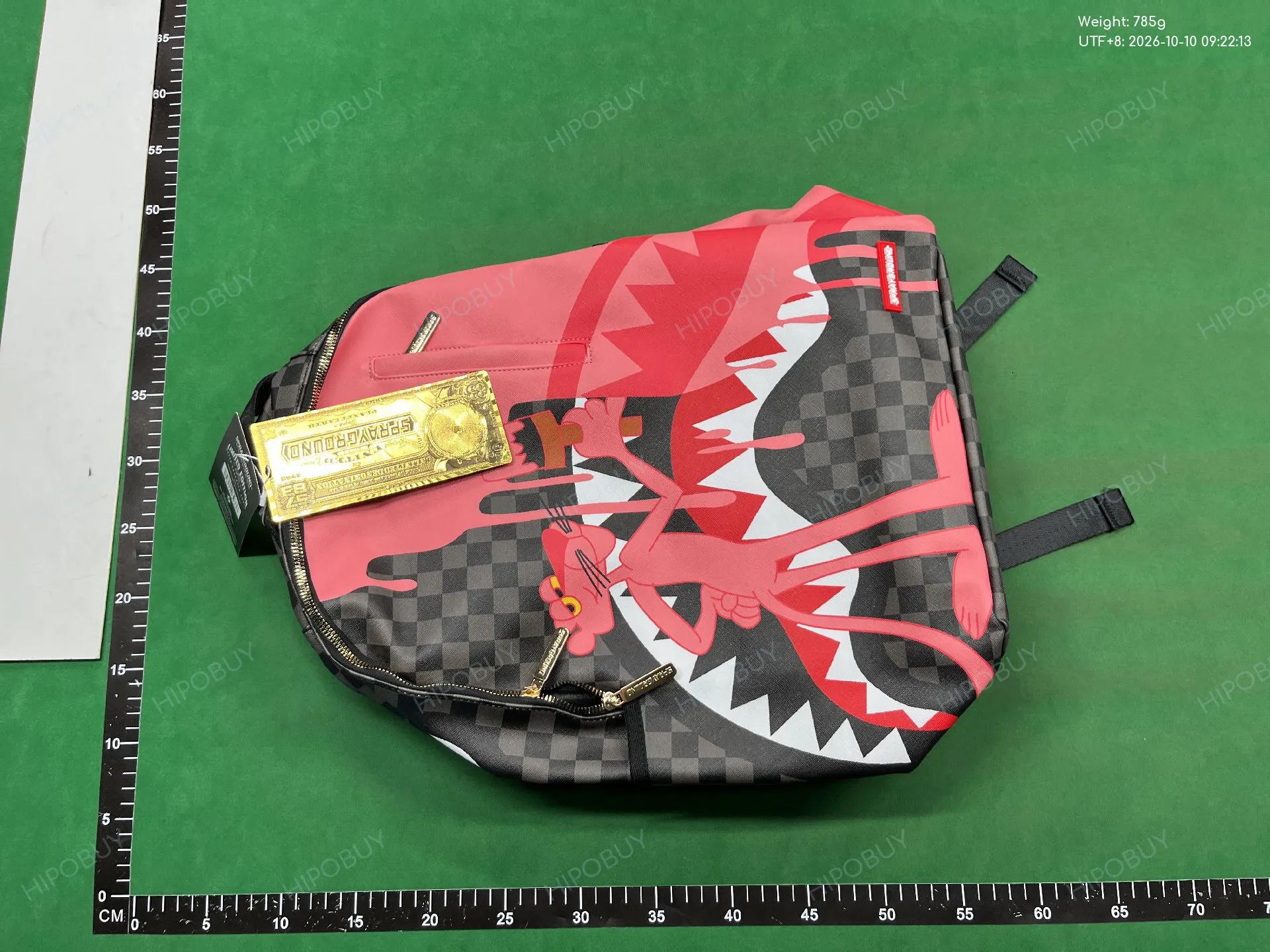 Foto QC 6 de Sprayground Shark Backpack Checkerboard