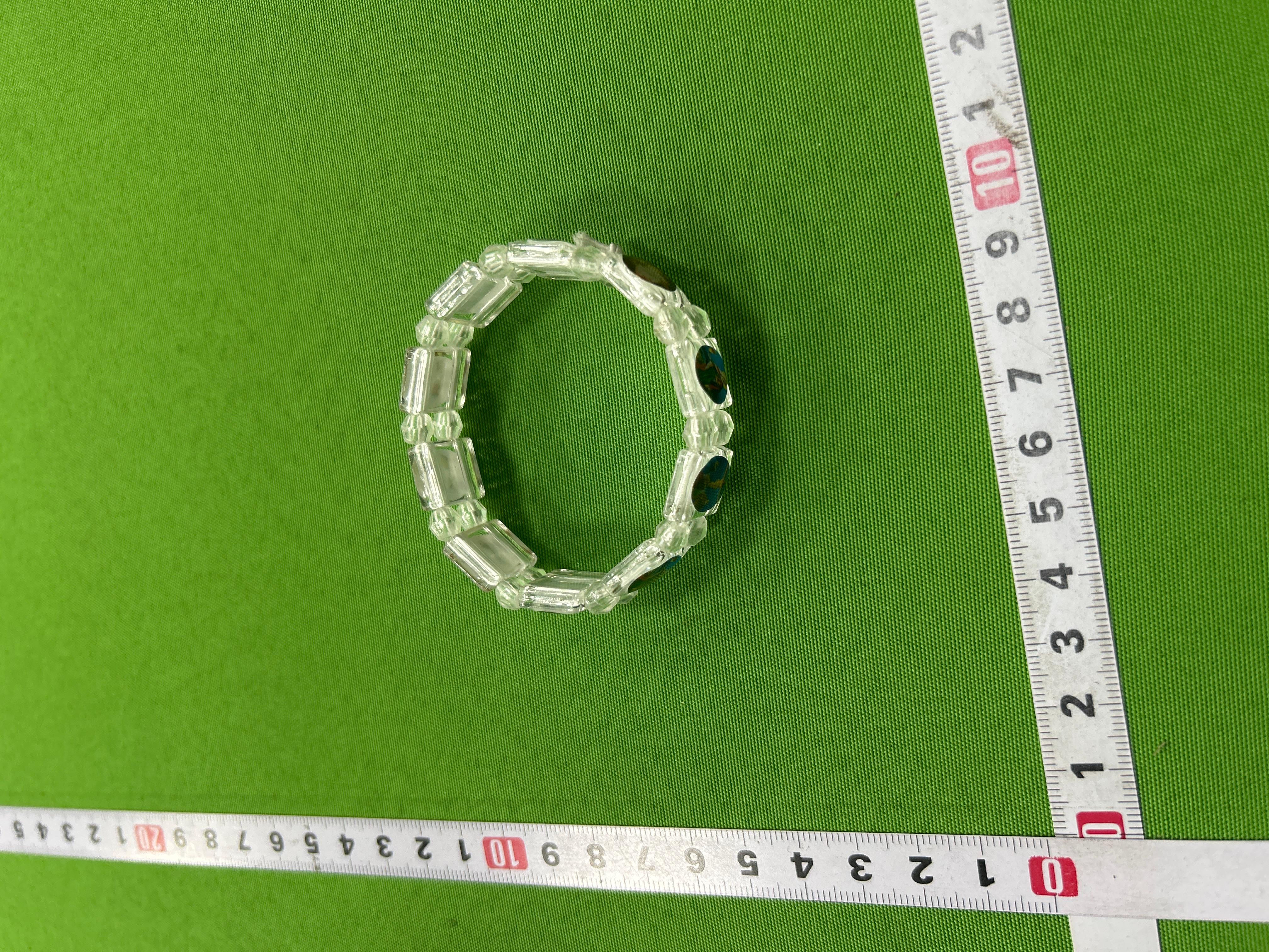 Foto QC 3 de Generic Bracelet PVC Rosary Pink