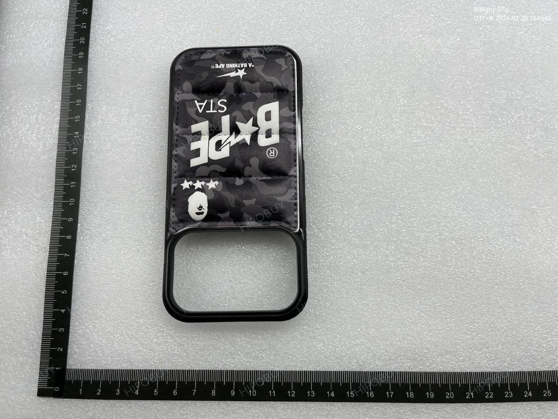 Foto QC 7 de BAPE BAPE STA ABC Camo Case for iPhone 16 Pro Max Blue