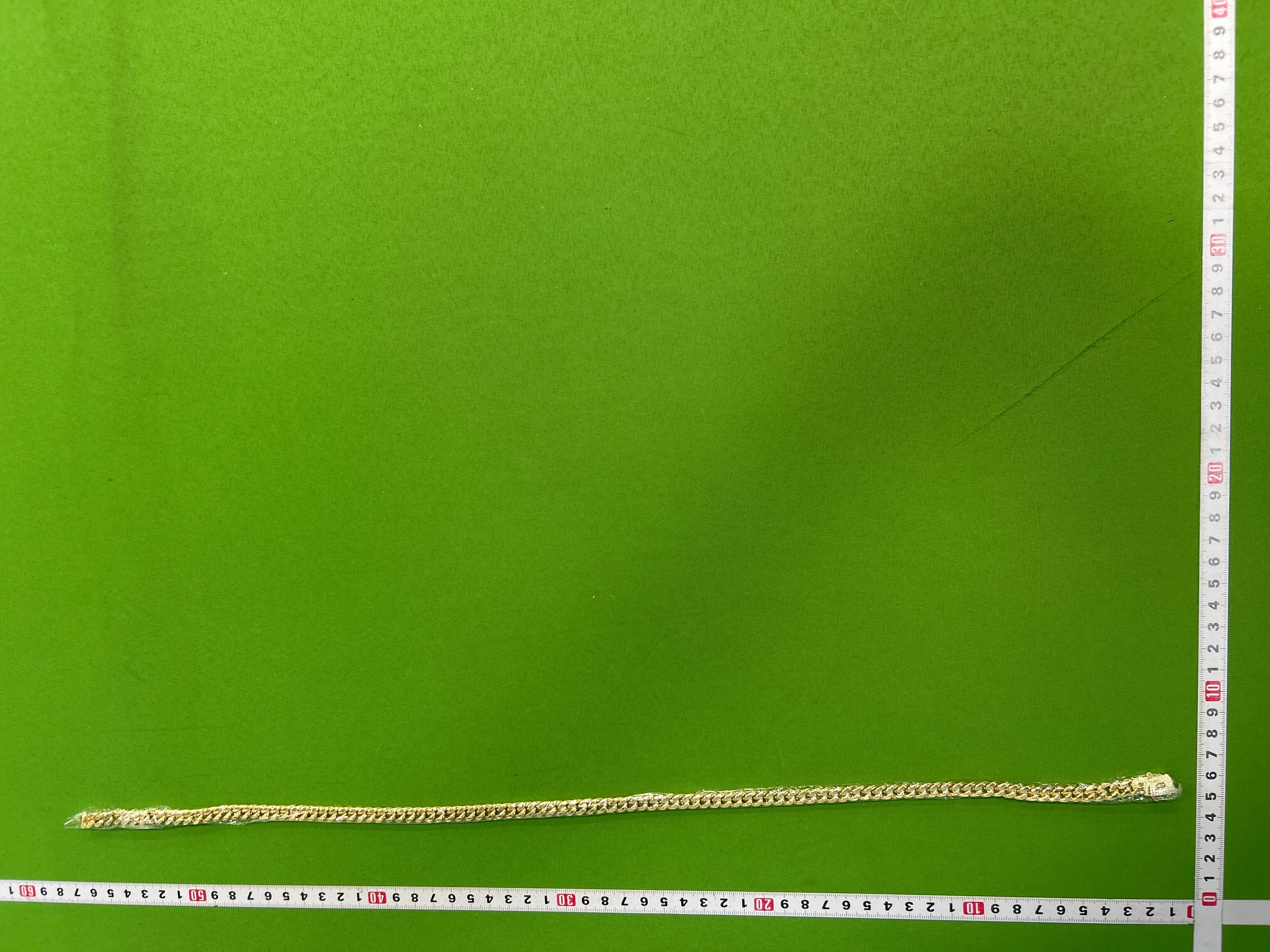 Foto QC 4 de Chrome Hearts Necklace Silver Zirconia White