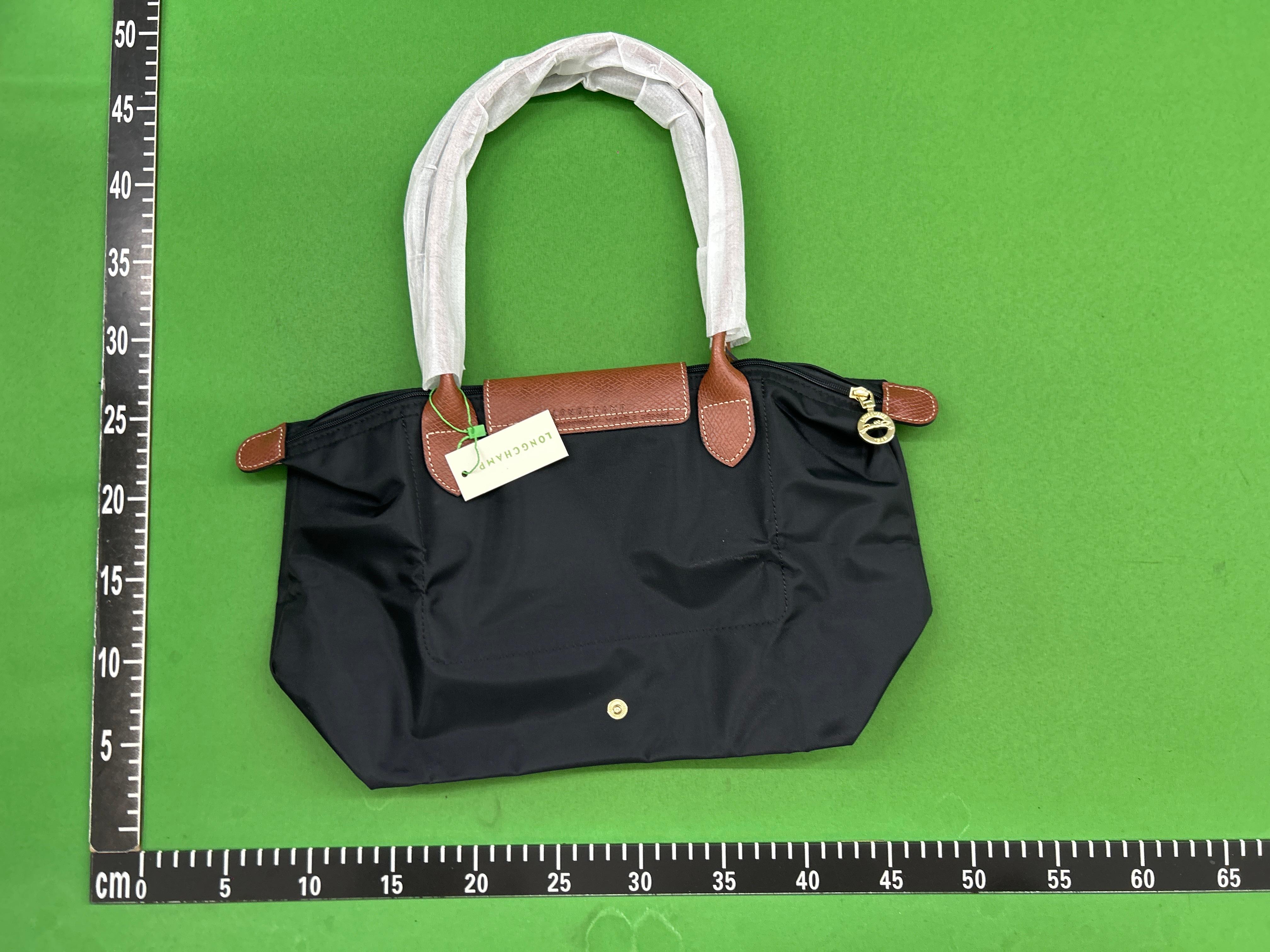 Foto QC 6 de Longchamp Le Pliage Tote Bag Blue Leather