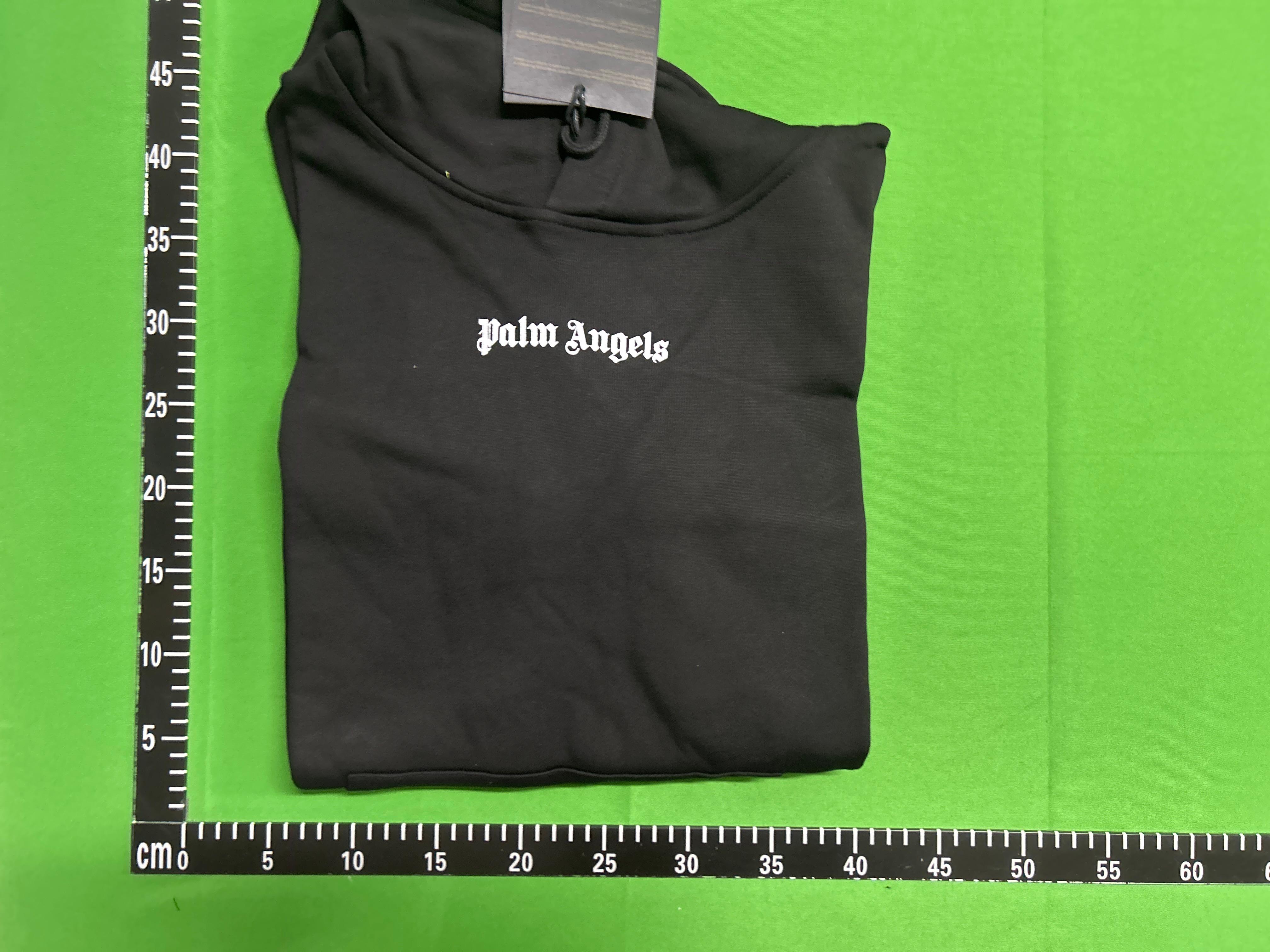 Foto QC 2 de Palm Angels Gothic Monogram Sweater Hoodie Black