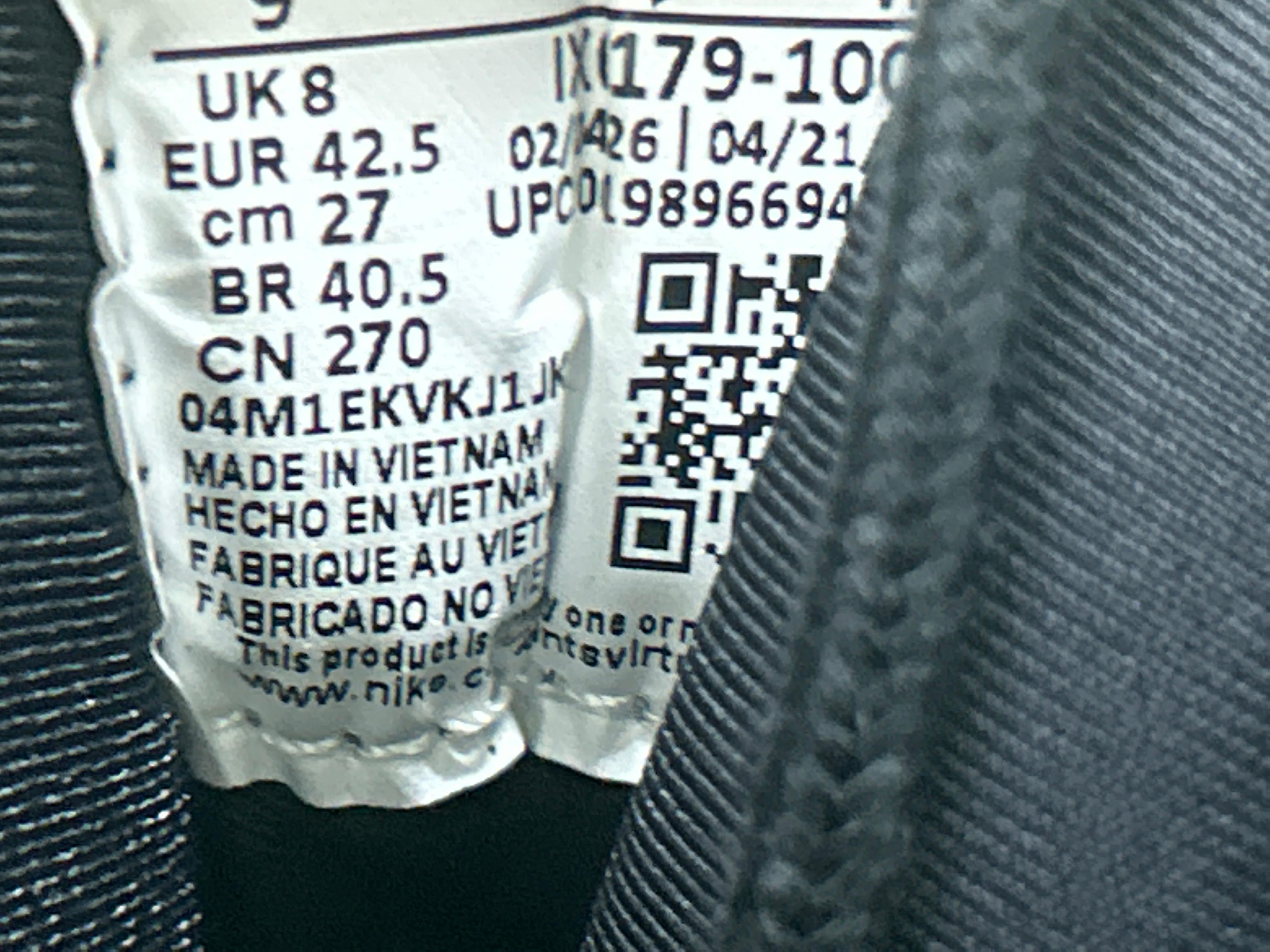 Foto QC 5 de Jordan 9 Retro OG Space Jam IX6179-100