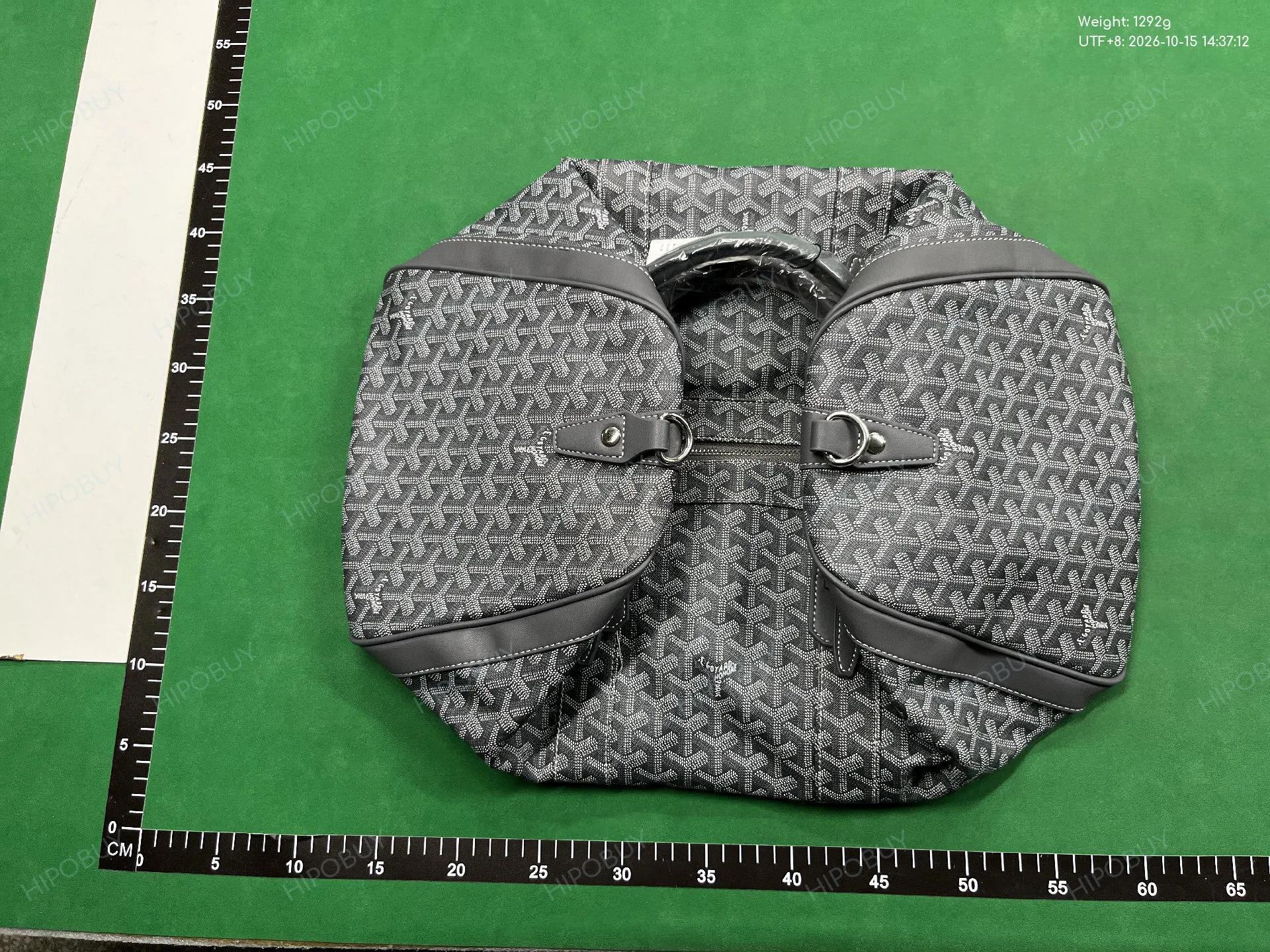 Foto QC 1 de Goyard Boeing 45 Black Goyardine Canvas