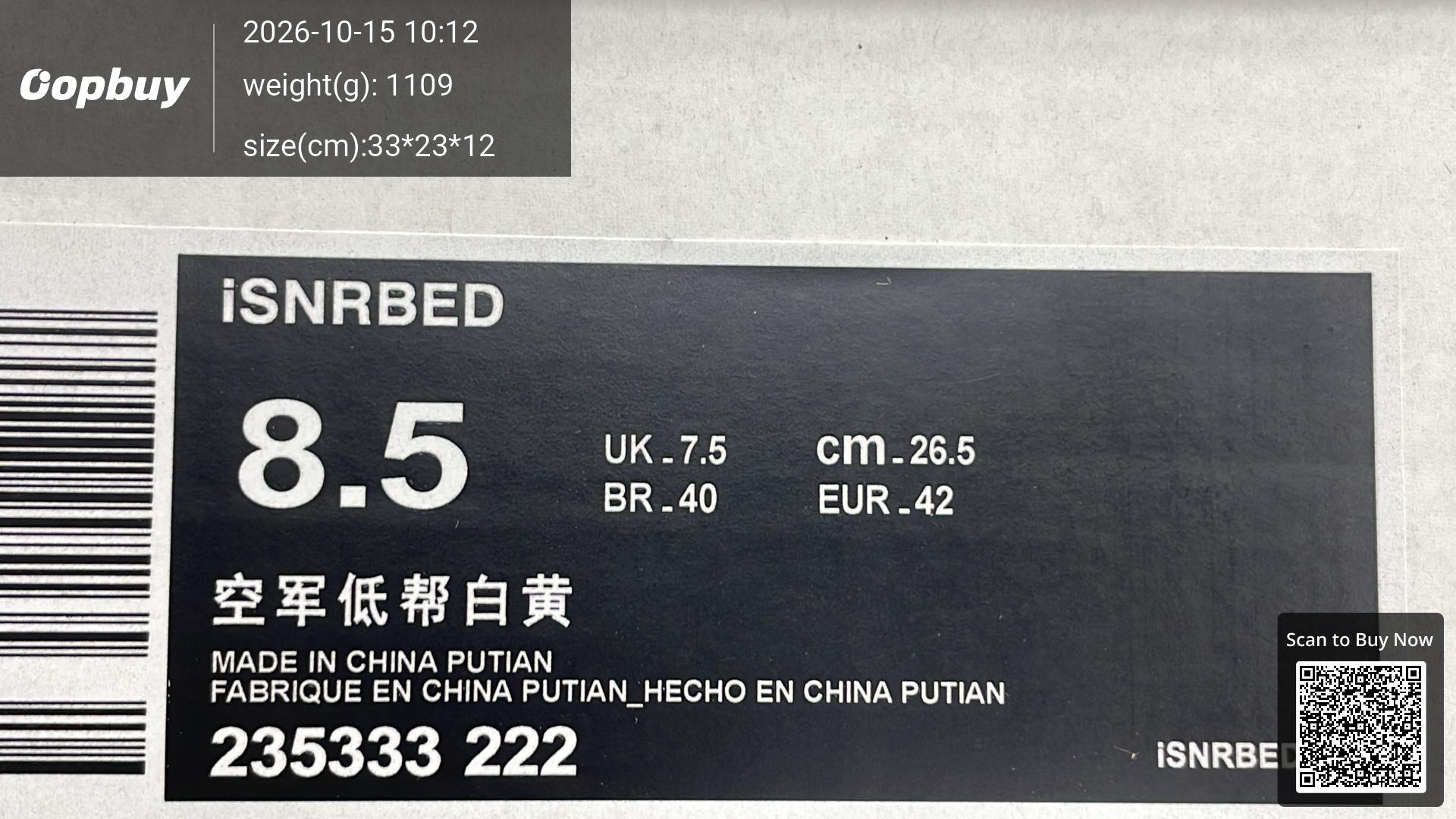 Foto QC 3 de Nike Air Force 1 Mid Triple White