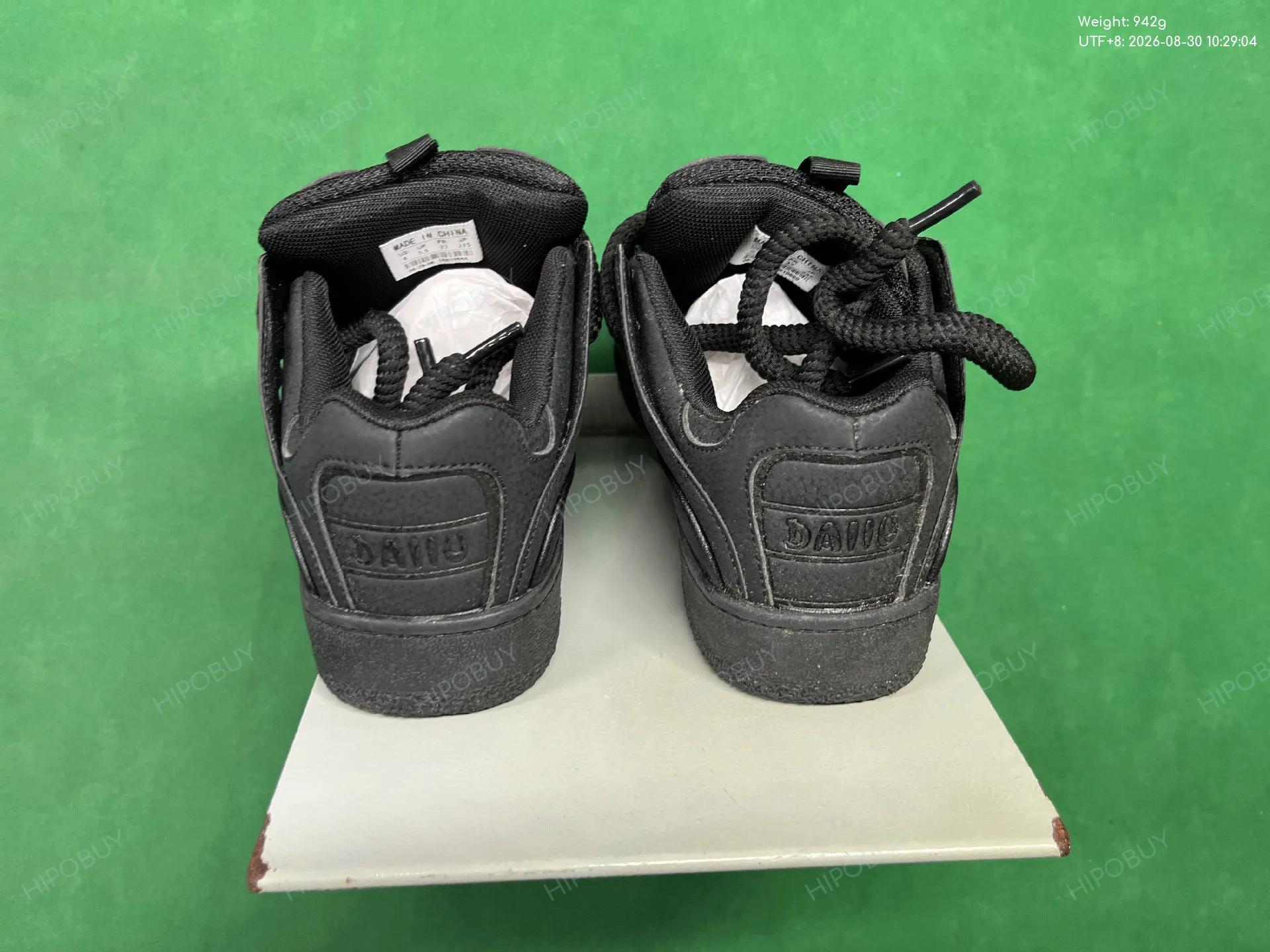 Foto QC 3 de Lanvin Curb 3.0 Leather Low x Future White Black