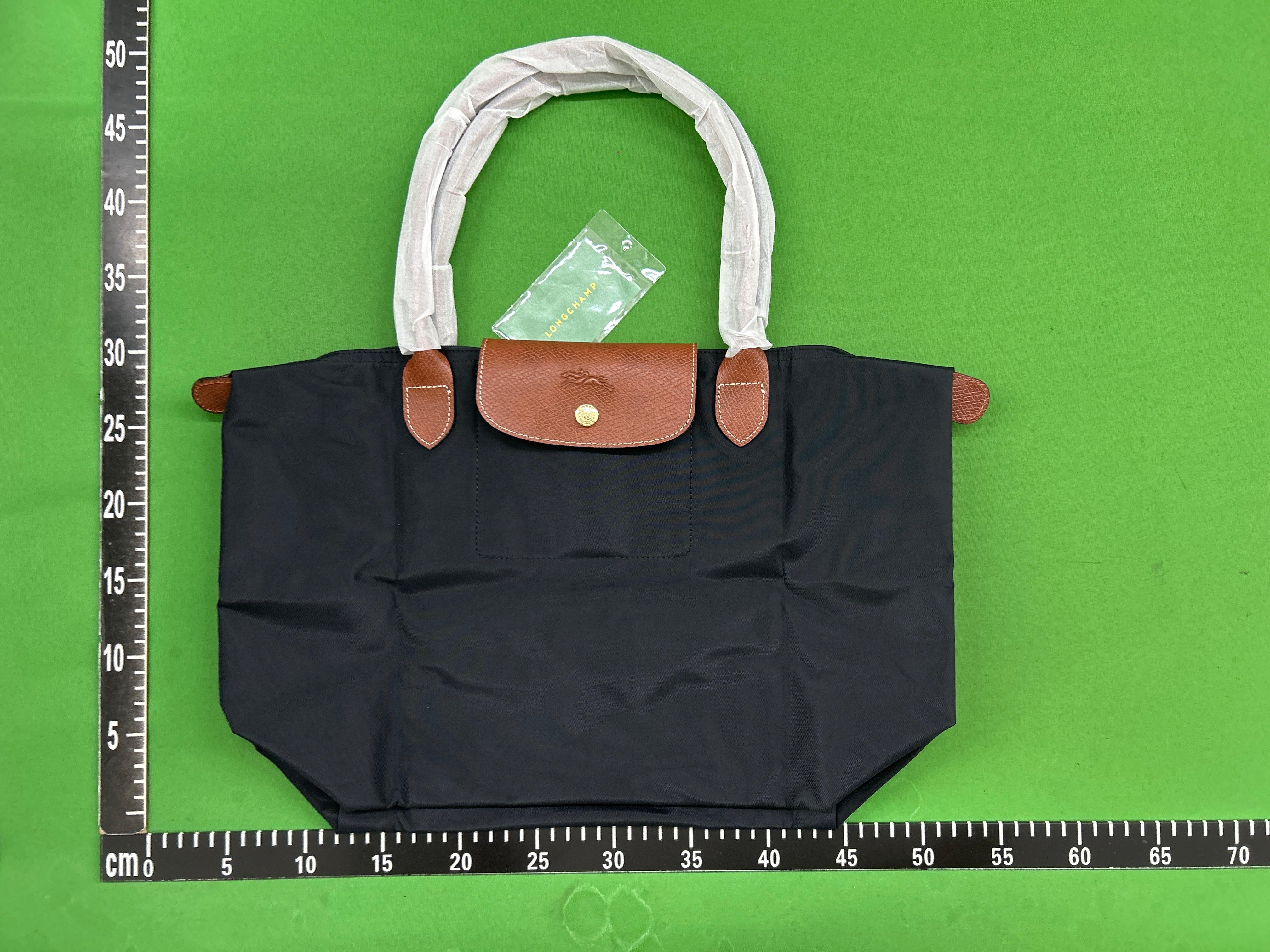 Foto QC 7 de Longchamp Le Pliage Tote Bag Blue Leather