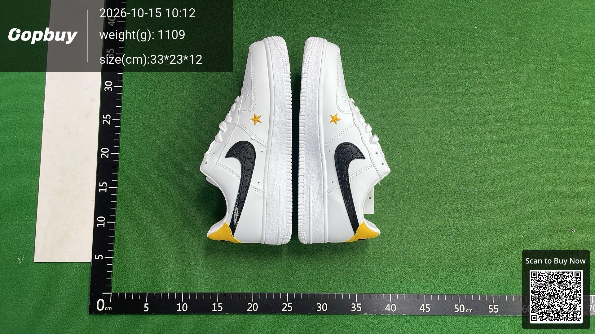 Foto QC 5 de Nike Air Force 1 Mid Triple White