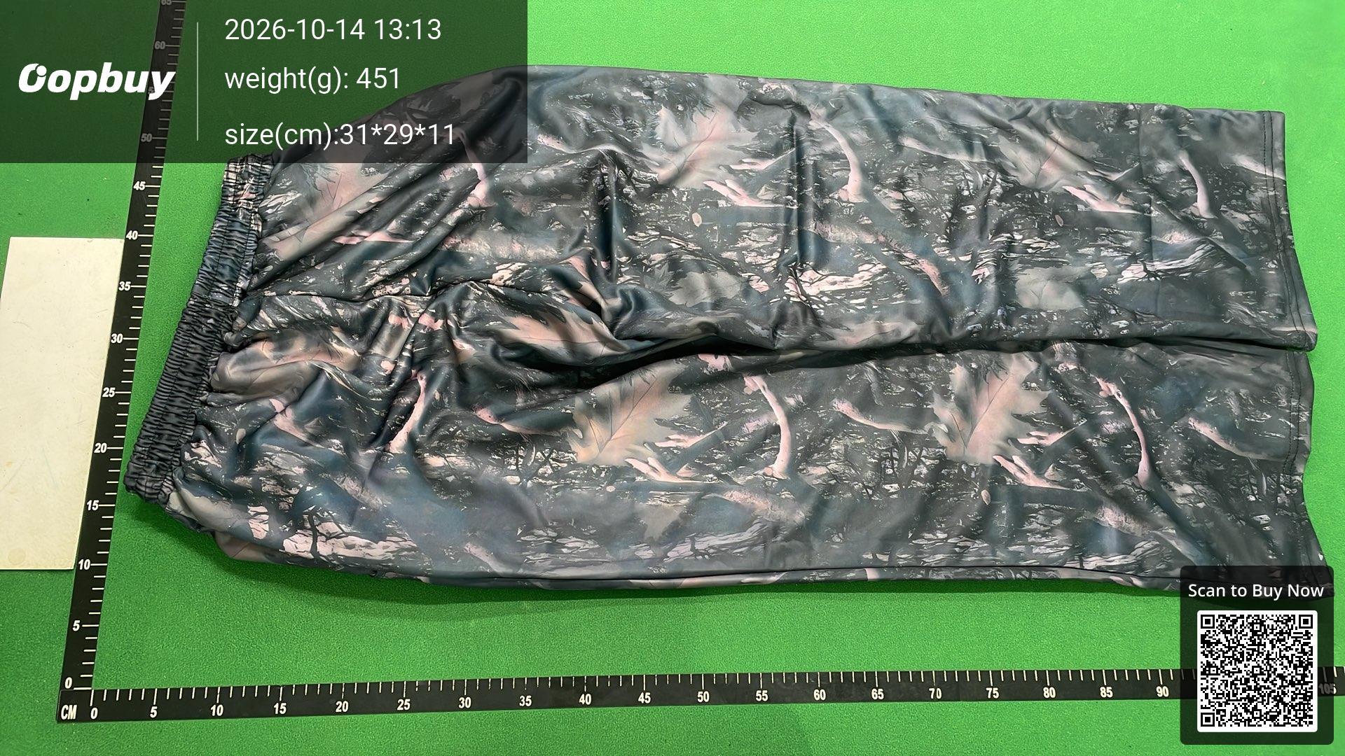 Foto QC 3 de YoungLA Sweatpants Relaxed Camouflage Grey