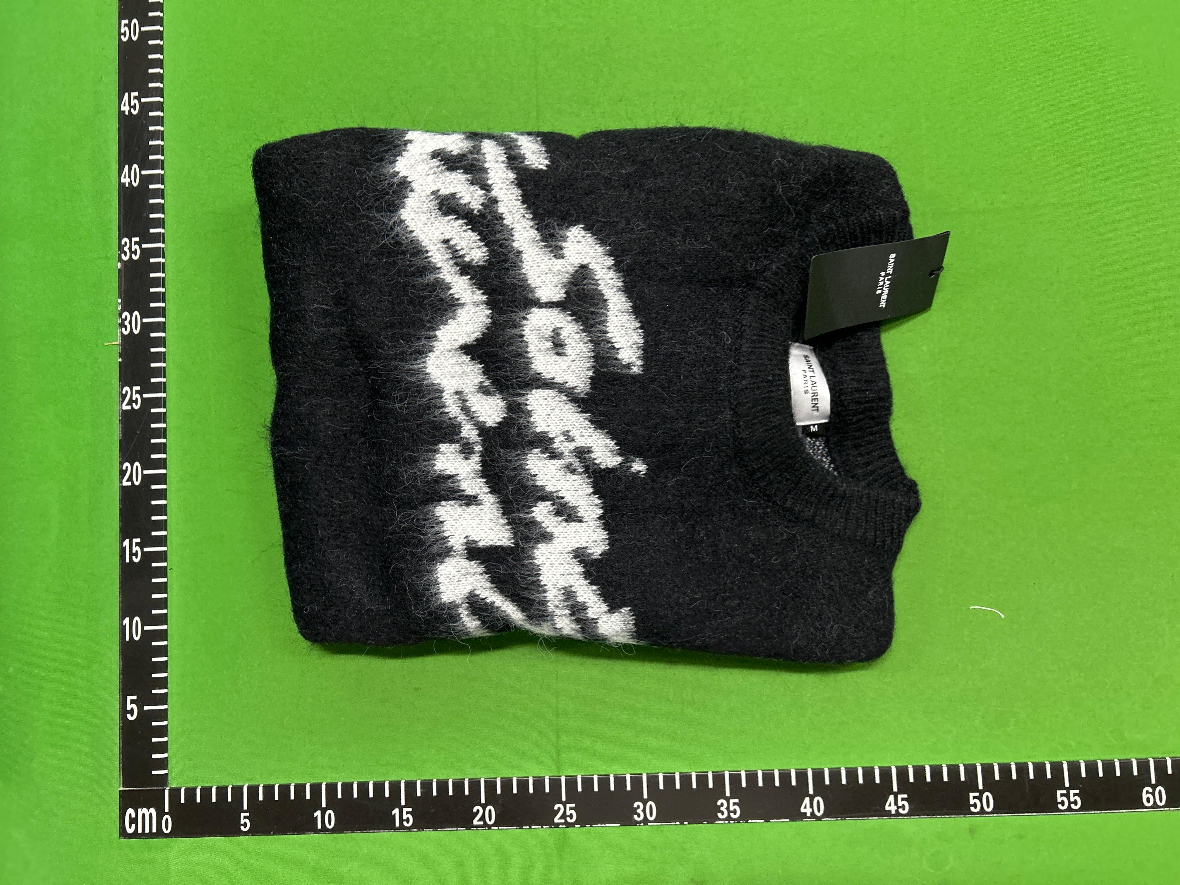 Foto QC 1 de Amiri Crewneck Sweater MA Bandana Jacquard Black