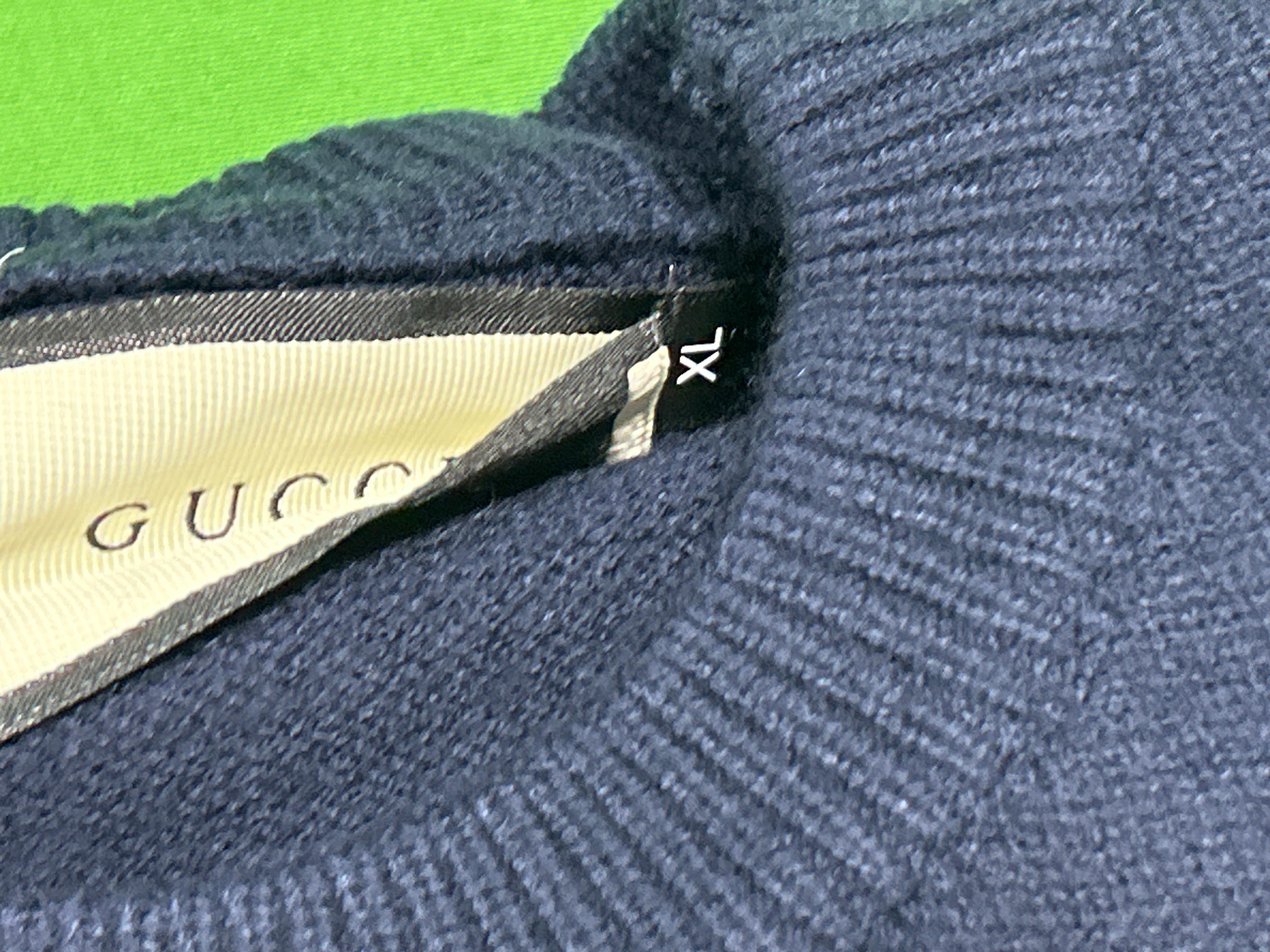 Foto QC 2 de Gucci Crewneck Sweater GG Logo Gradient Red Black