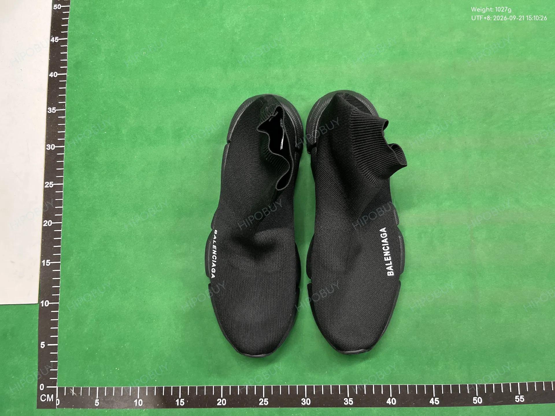 Foto QC 6 de Balenciaga Speed Trainer Knit Black White