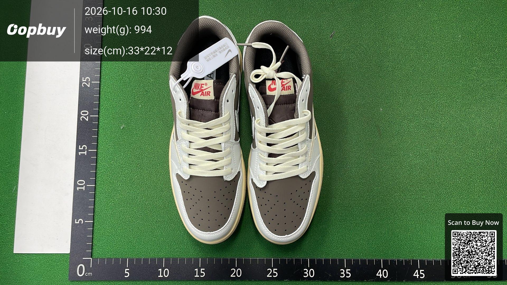 Foto QC 6 de Jordan 1 Retro Low OG SP Travis Scott Black Phantom DM7866-001
