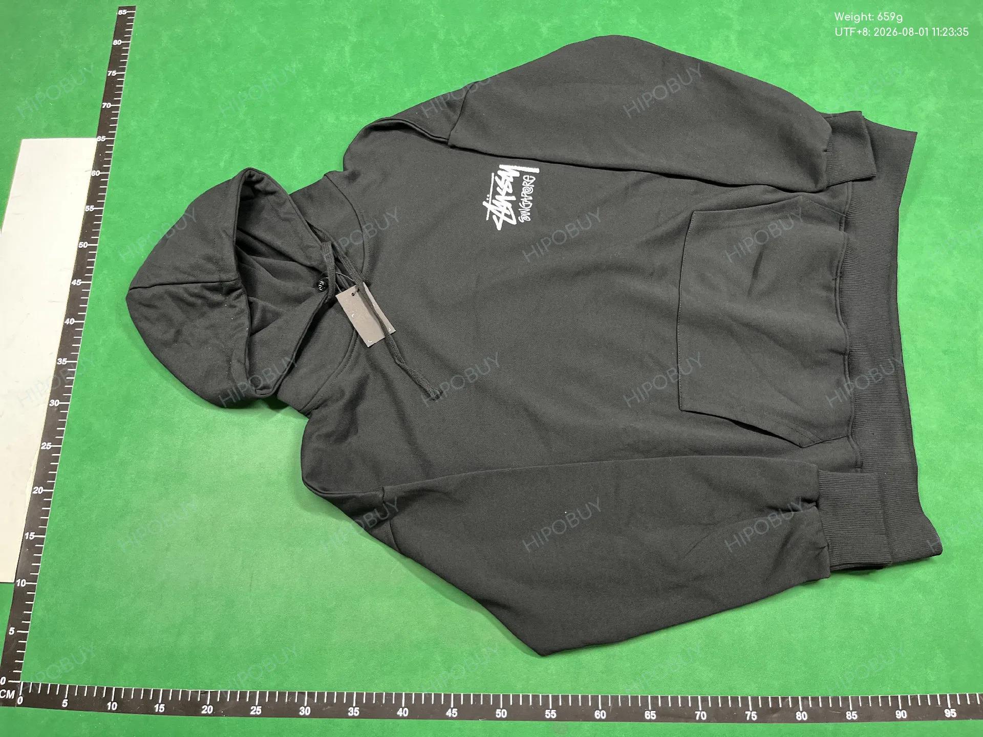 Foto QC 2 de Stussy Dover Street Market London Hooded Sweater Navy