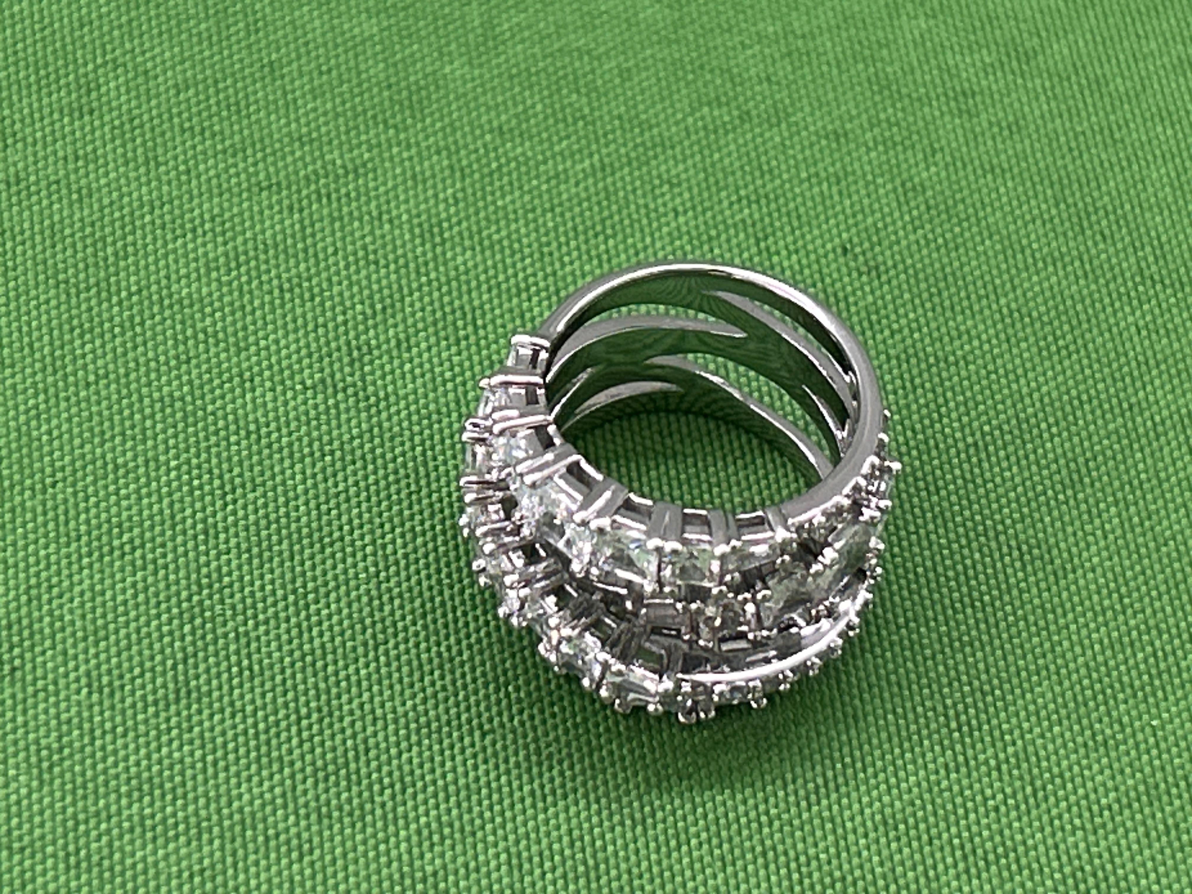 Foto QC 8 de Other Ring Metal Crystal Silver