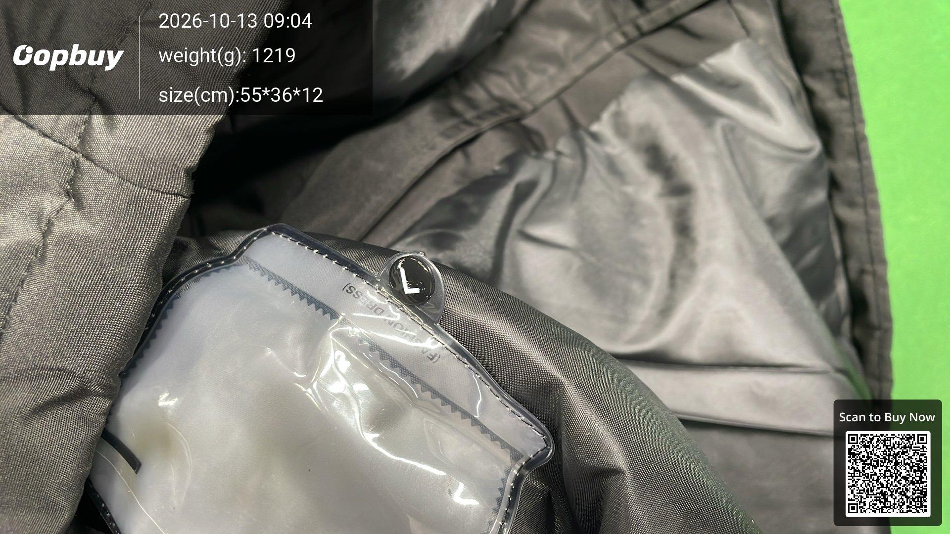 Foto QC 5 de Unbranded Down Jacket Fur Trim Hooded Mid-Length Black