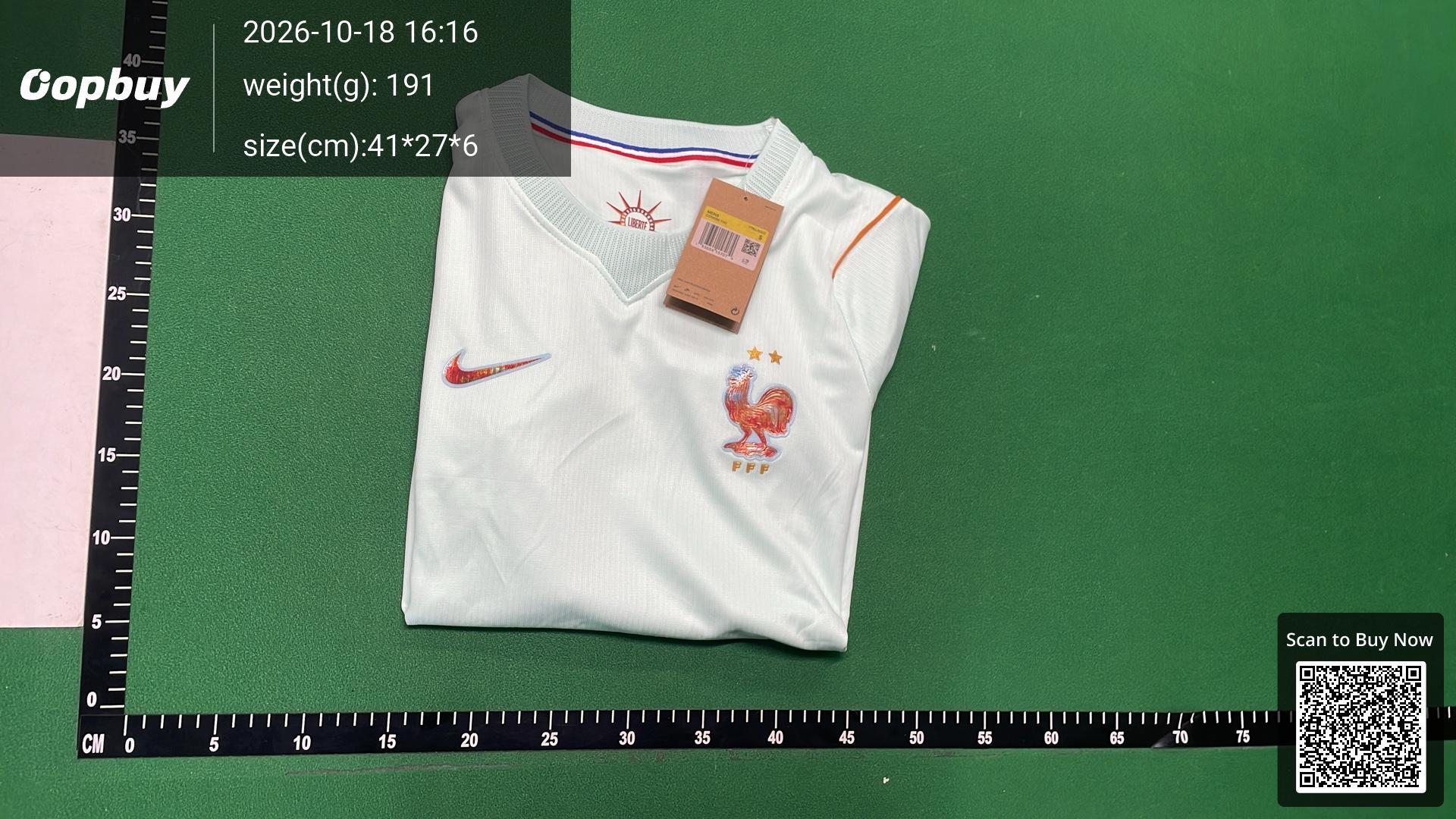 Foto QC 4 de Palace x Nike x England 2026 St. George's Cross Dri-FIT Football Jersey Pewter Grey/Bright Crimson