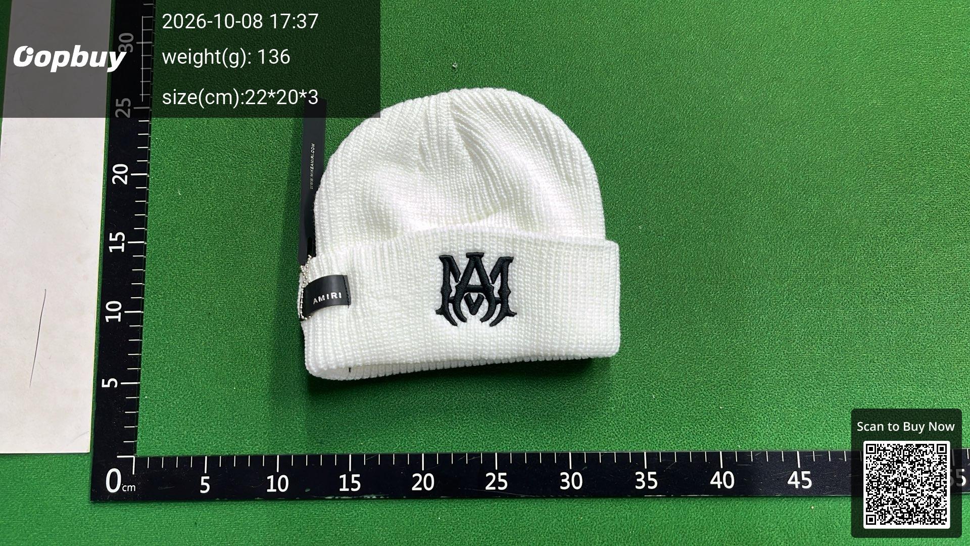 Foto QC 8 de AMIRI Beanie Pink