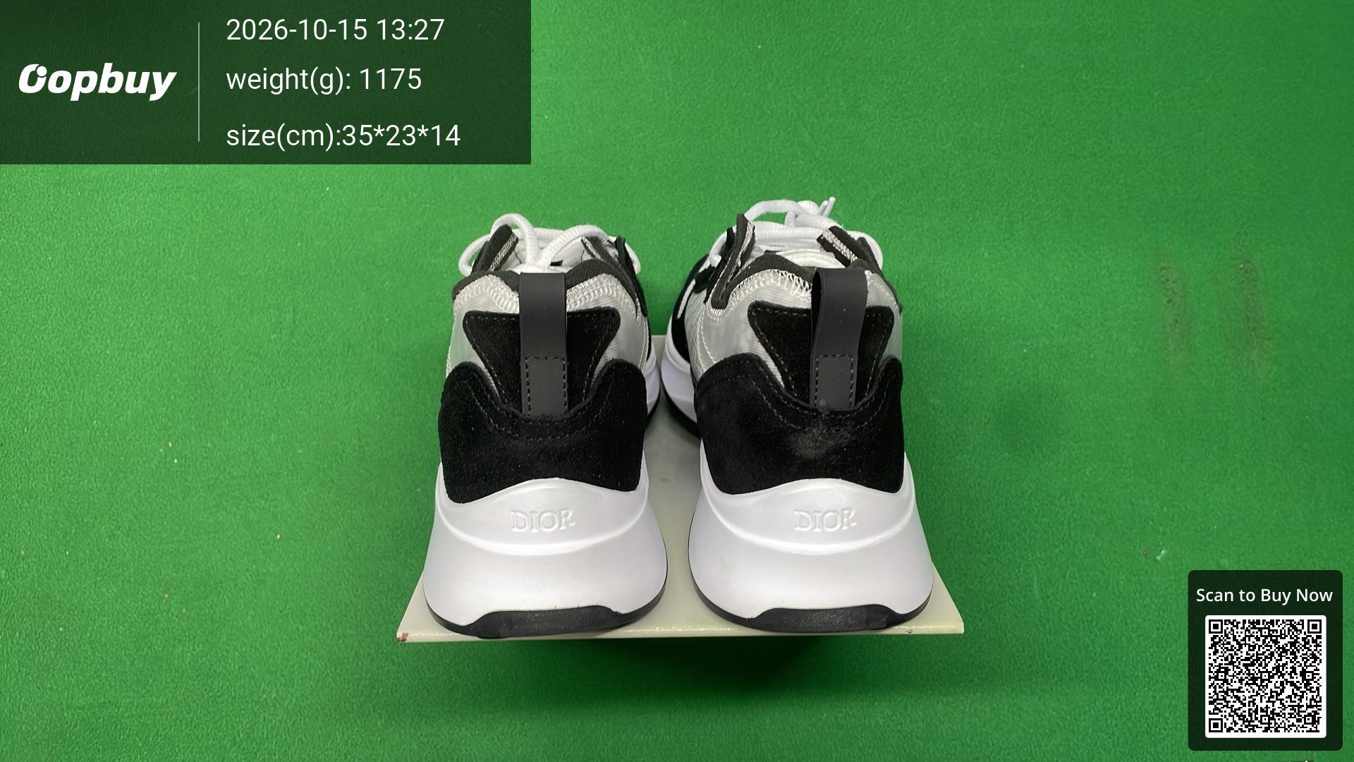 Foto QC 3 de Dior B25 Runner Grey 3SN299ZIR_H165
