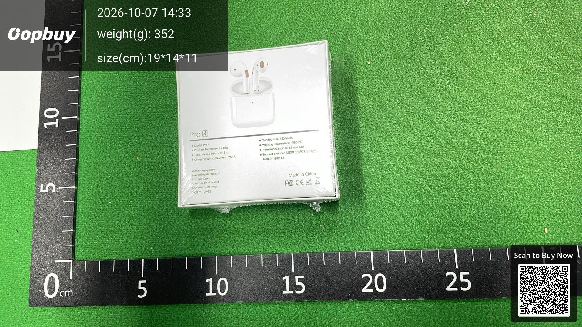Foto QC 8 de Generic True Wireless Stereo Earbuds Pro 4 White