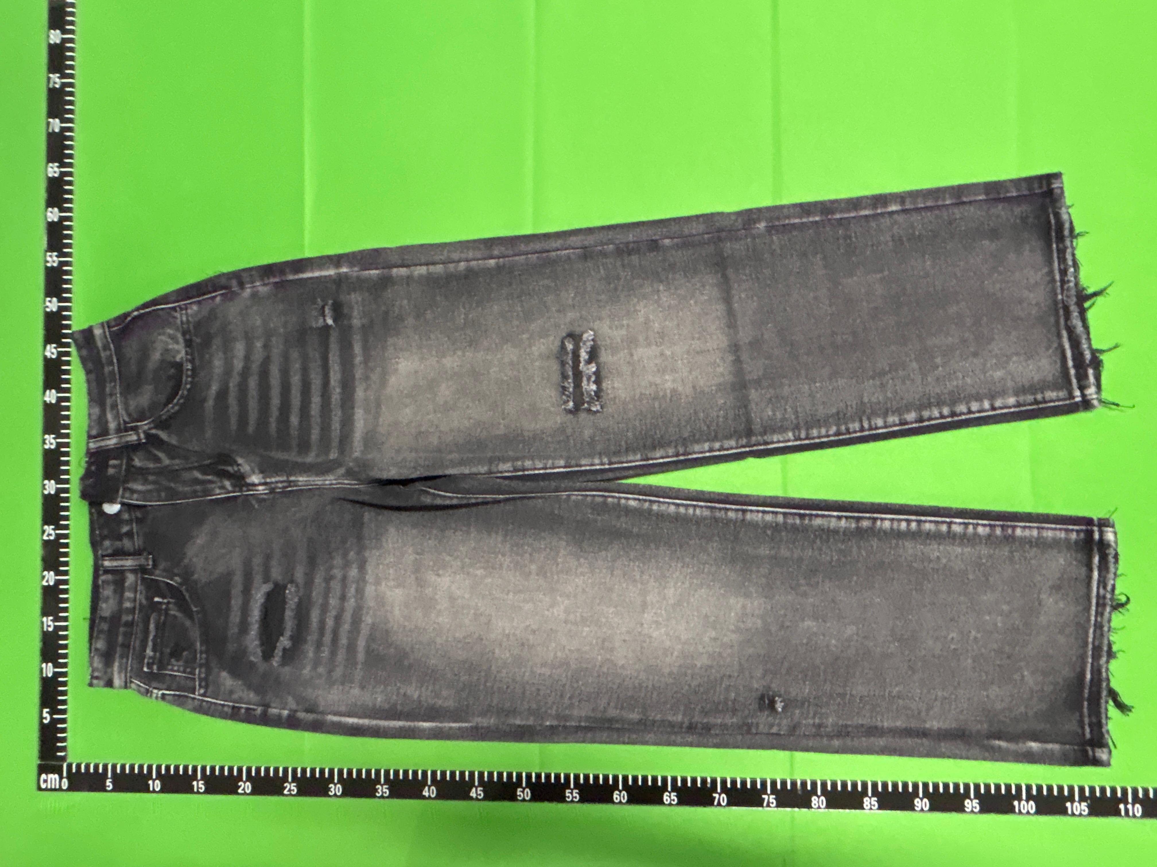 Foto QC 3 de Revenge The Denim Jeans Distressed Washed Black
