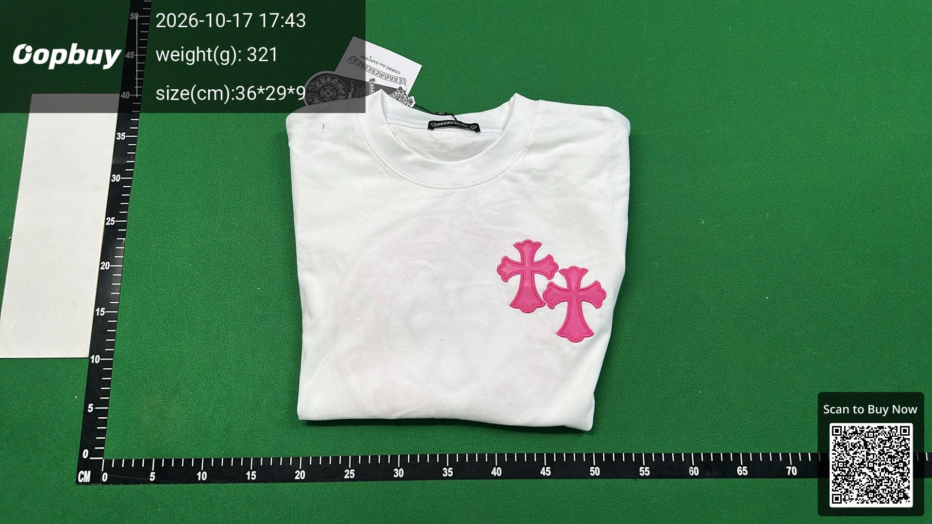 Foto QC 4 de Chrome Hearts Matty Boy T-shirt Sick Heart On Fire Red