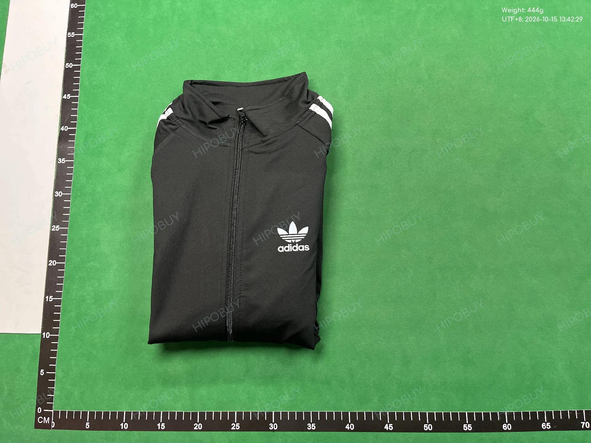 Foto QC 4 de Unbranded Three Stripes Stand Collar Track Jacket Black