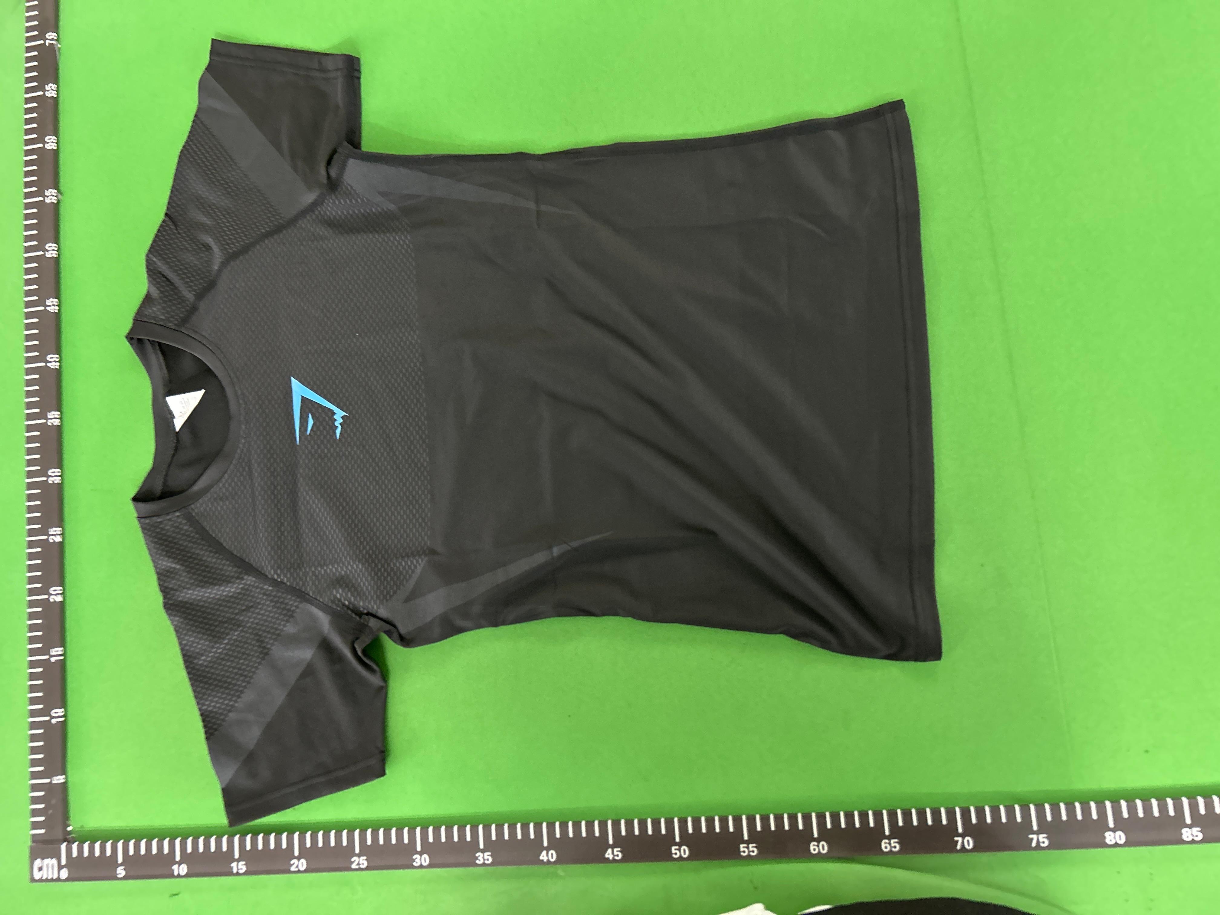 Foto QC 7 de Gymshark Apex Seamless Long Sleeve T-shirt Black Burgundy